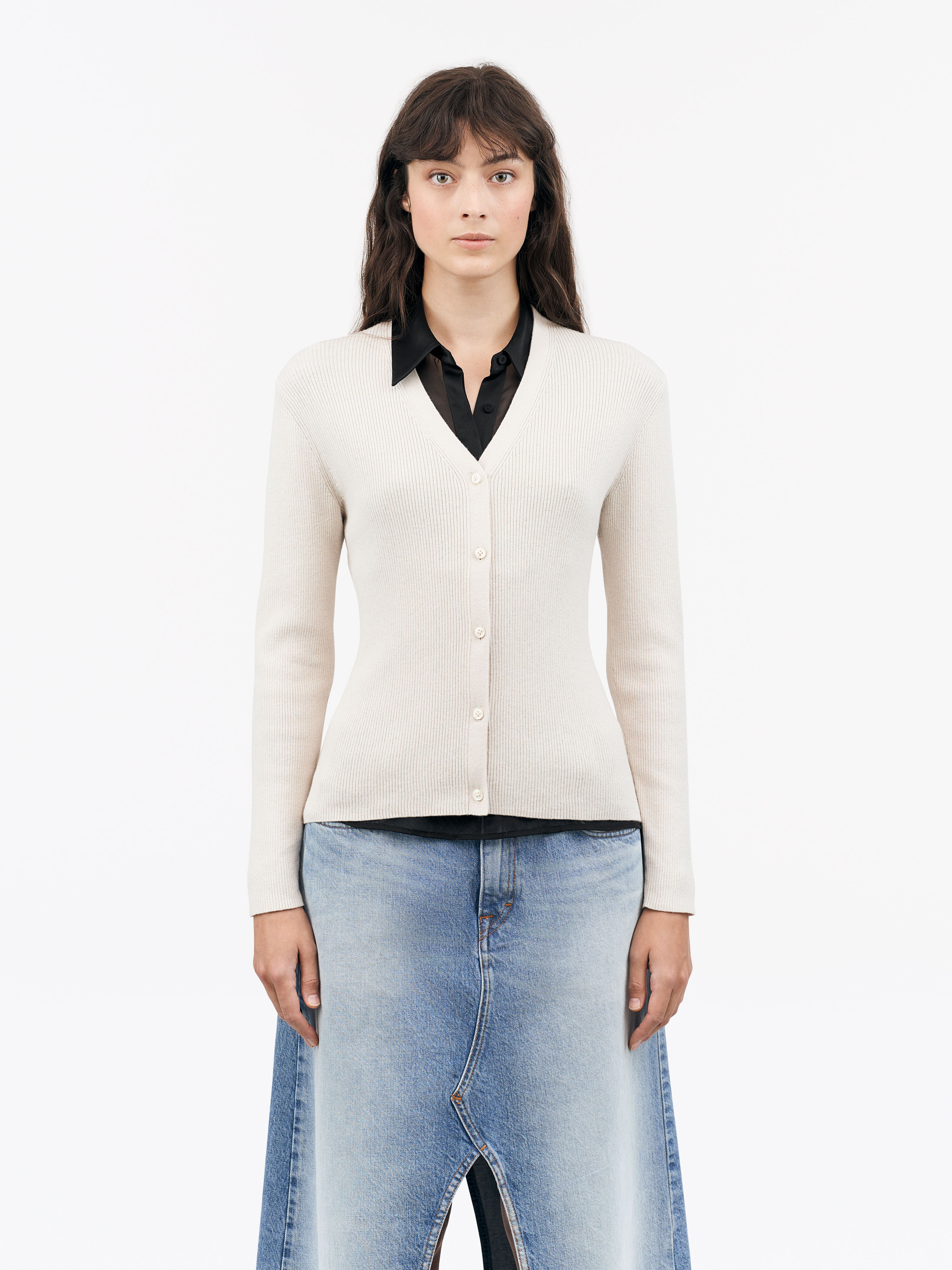 売れ筋商品|||タイガー オブ スウェーデン ニット&セーター レディース アウター GIANE - Cardigan - soft white Giane Cardigan | Tiger Of Sweden