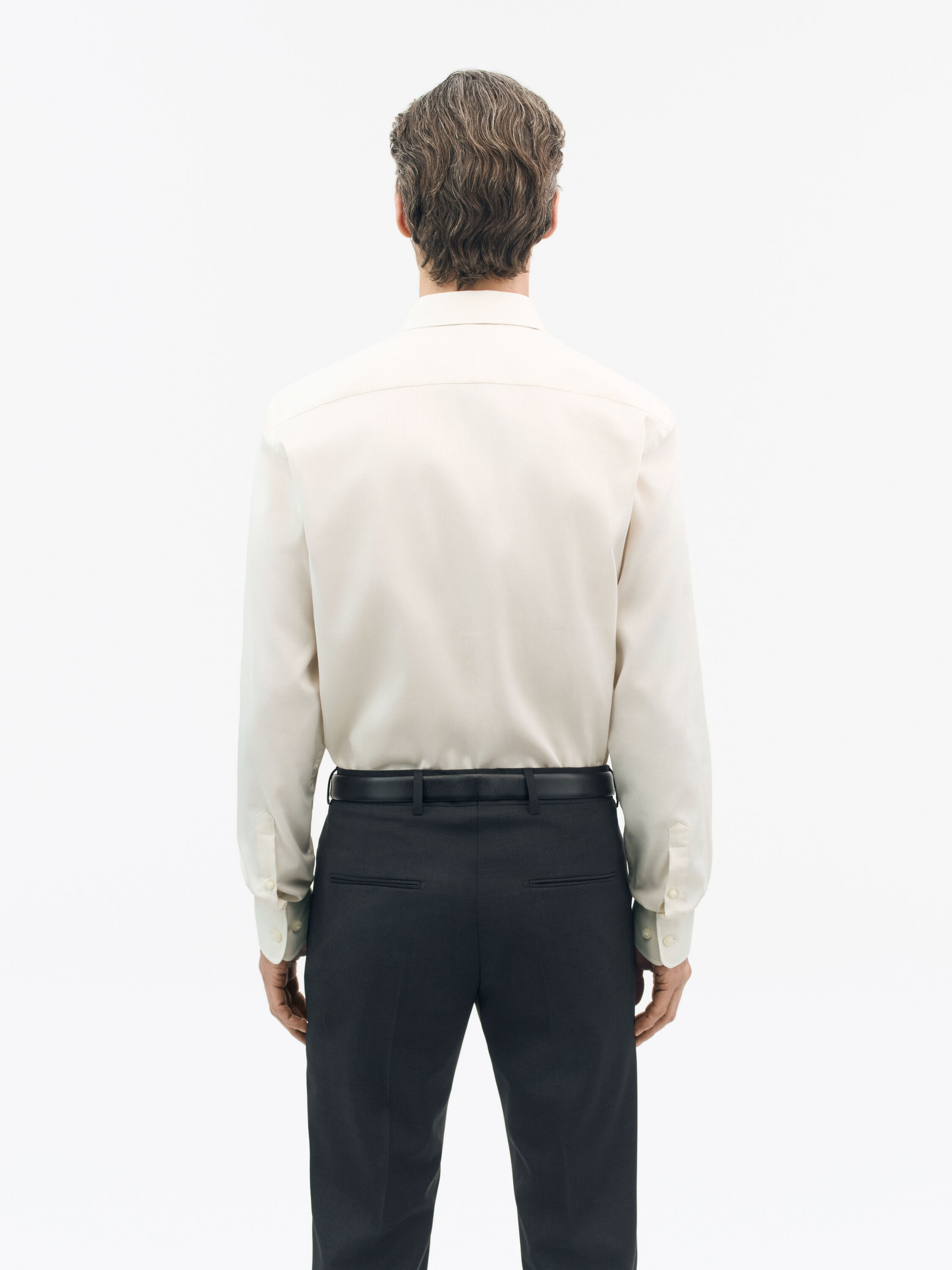 Adley C Slim-Fit Cutaway Cotton-Stretch Shirt