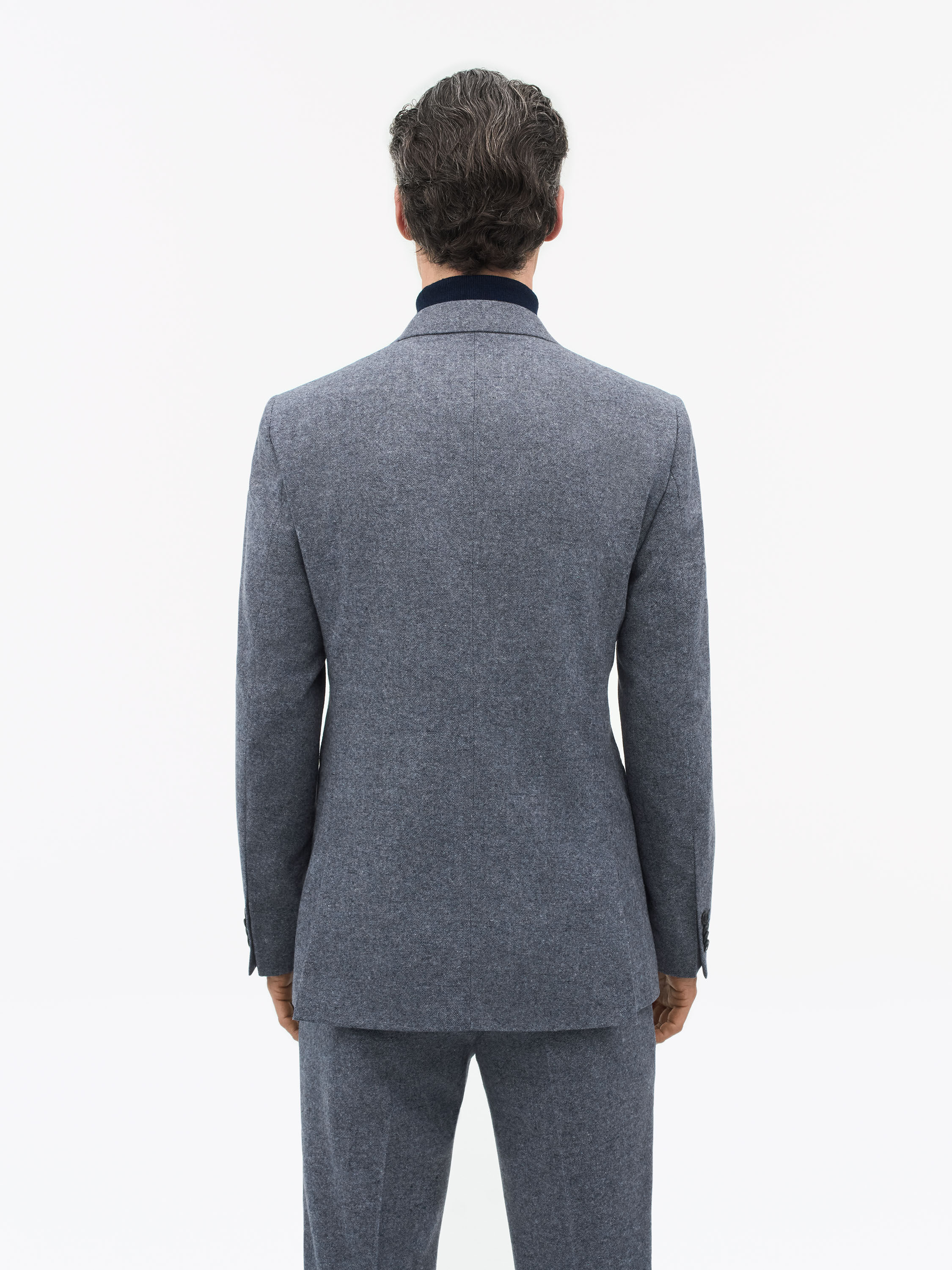 Veste en Laine Bross&eacute;e Justin