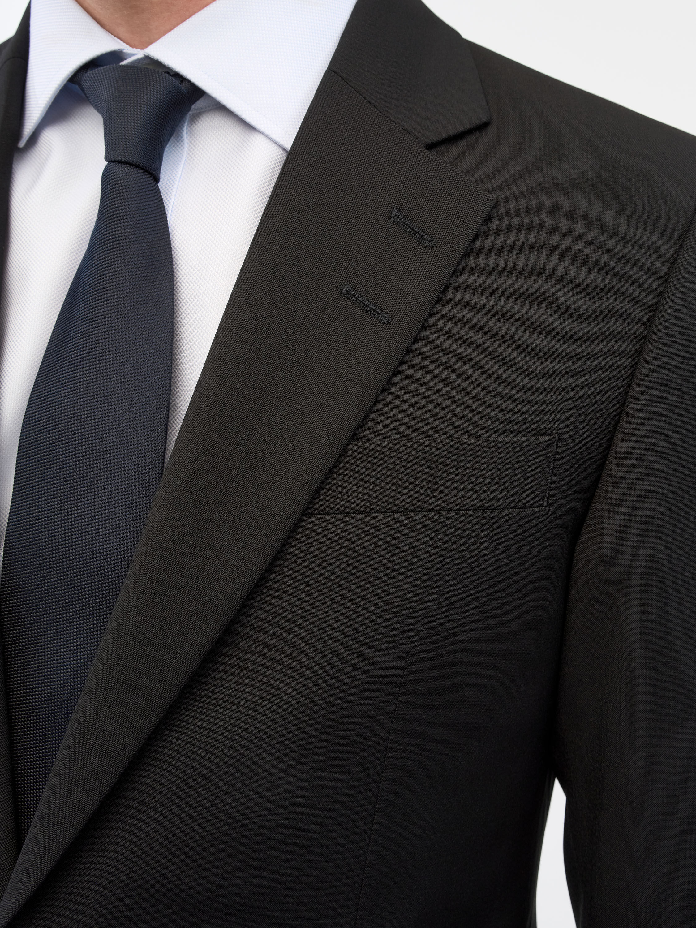 Justin Semi Slim-fit Wool Suit