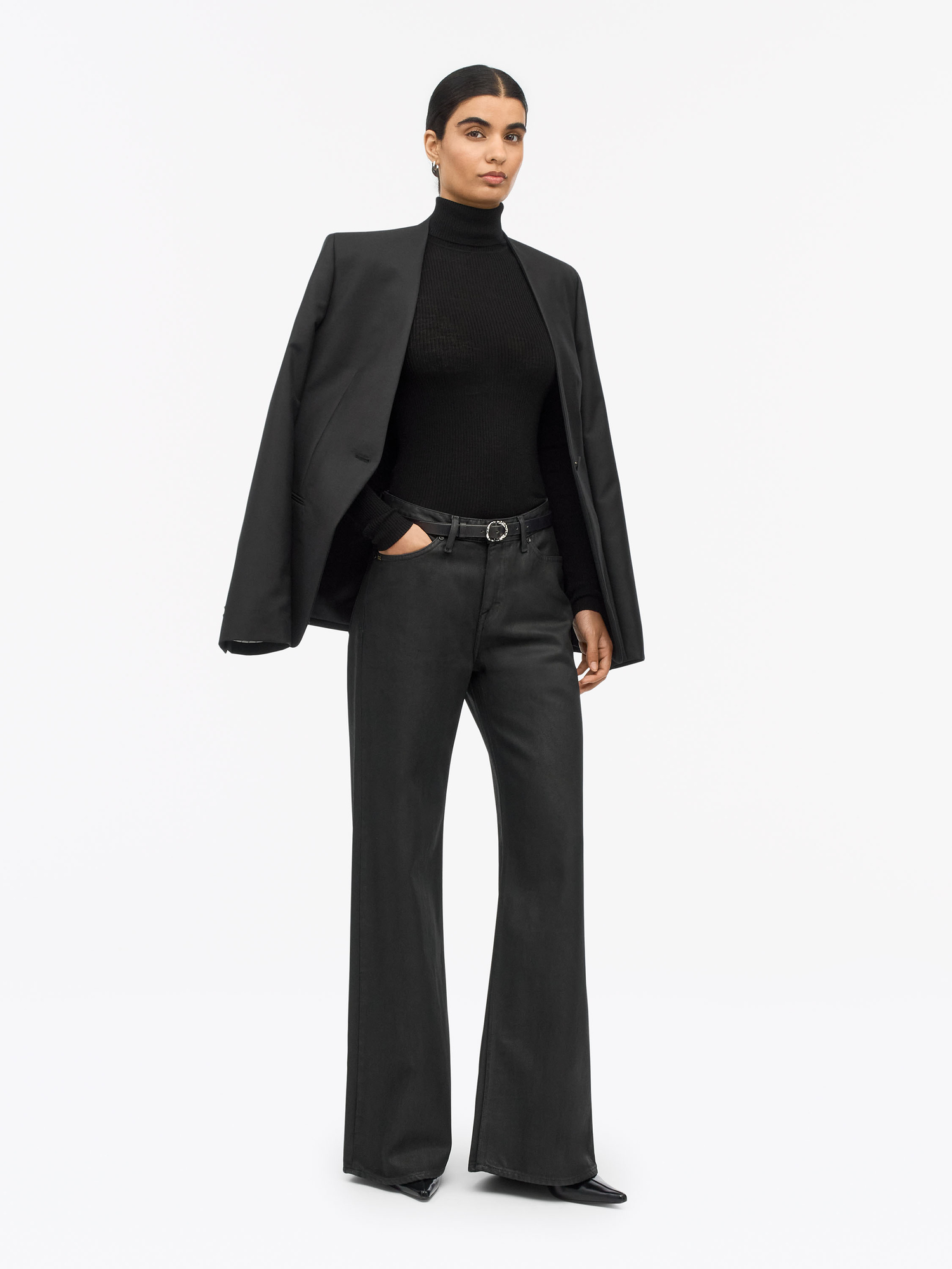 Kinne Coated Denim Jeans