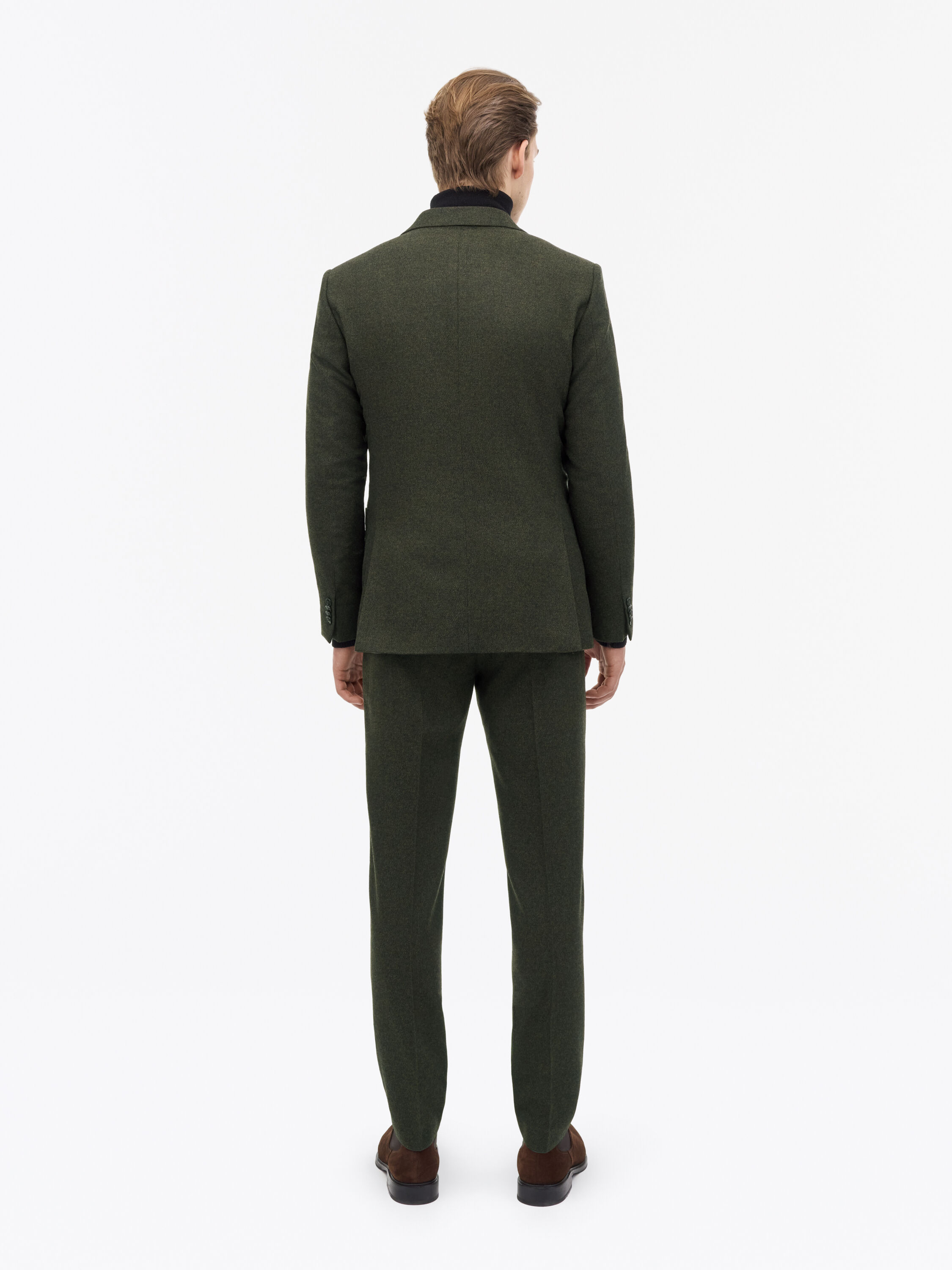 Justin Brushed Wool Suit
