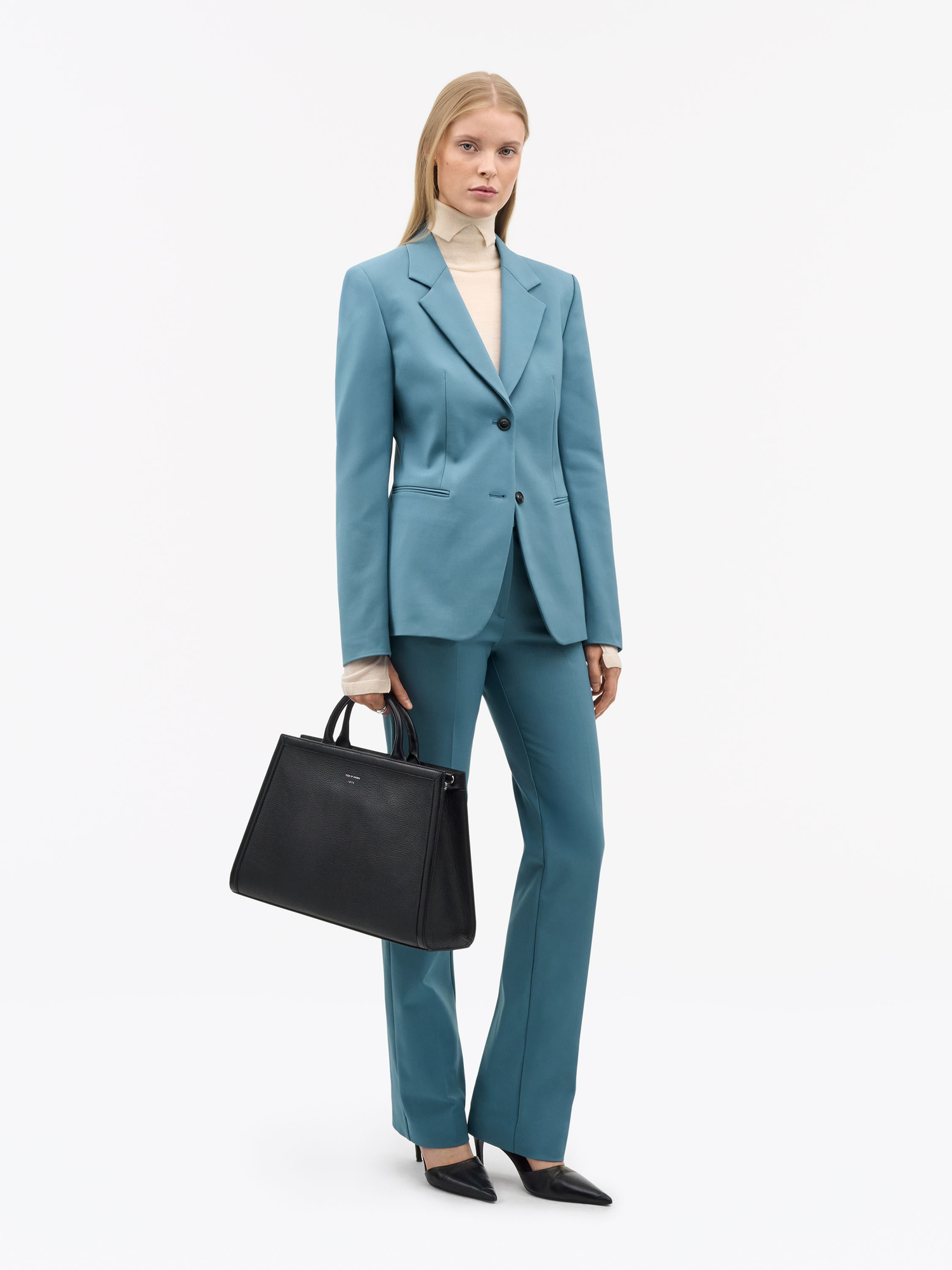 Costume Bleu en Coton Ylja