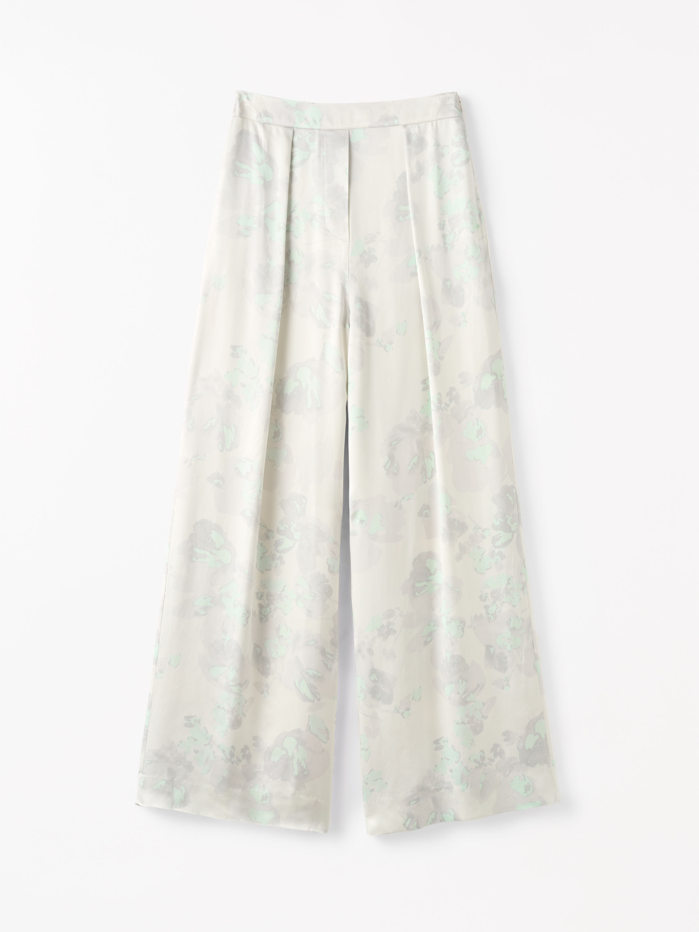 Cora Floral Satin Trousers