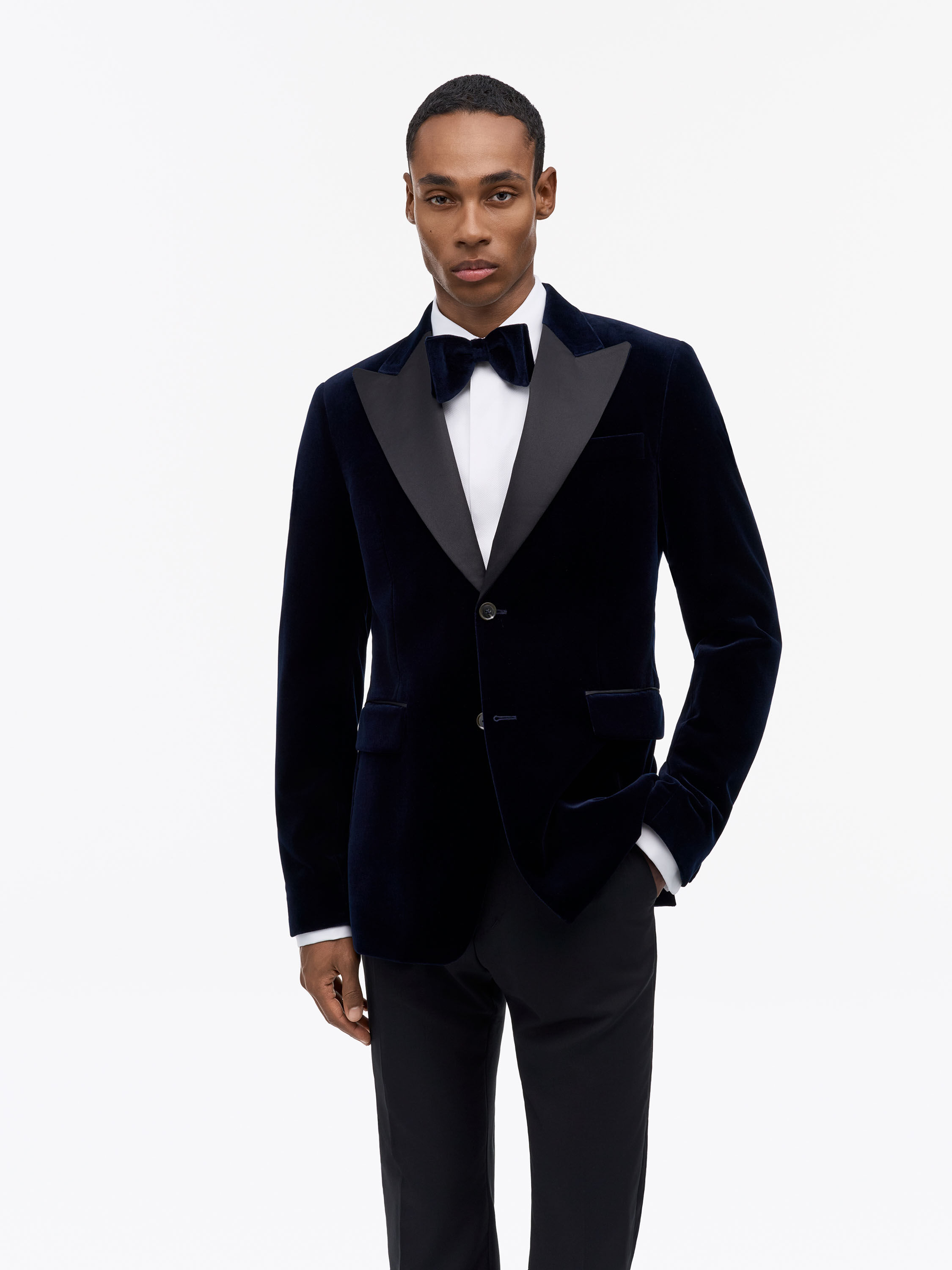 Jeffers Velvet Tuxedo Jacket