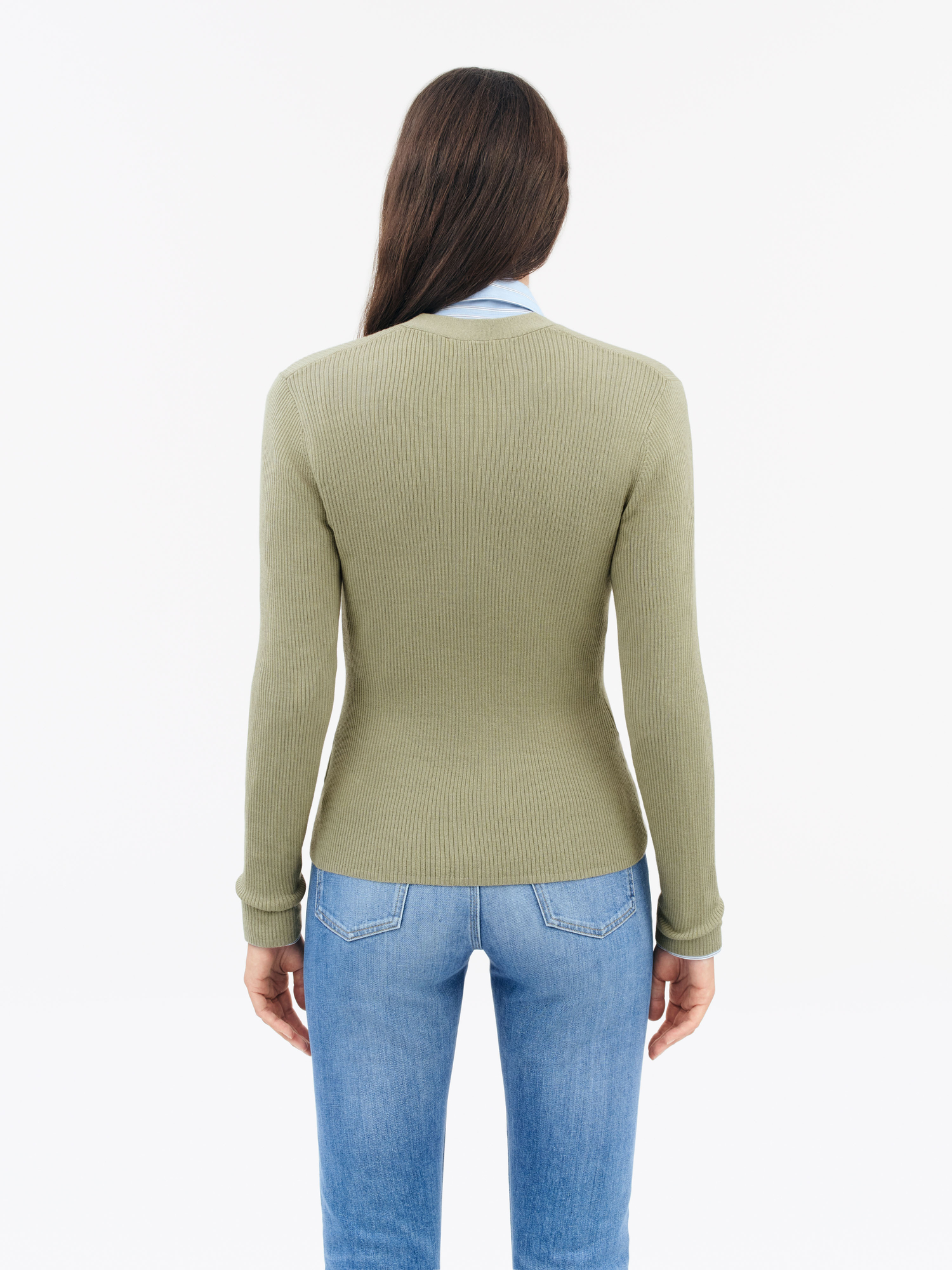 Giane Merino Wool Cardigan