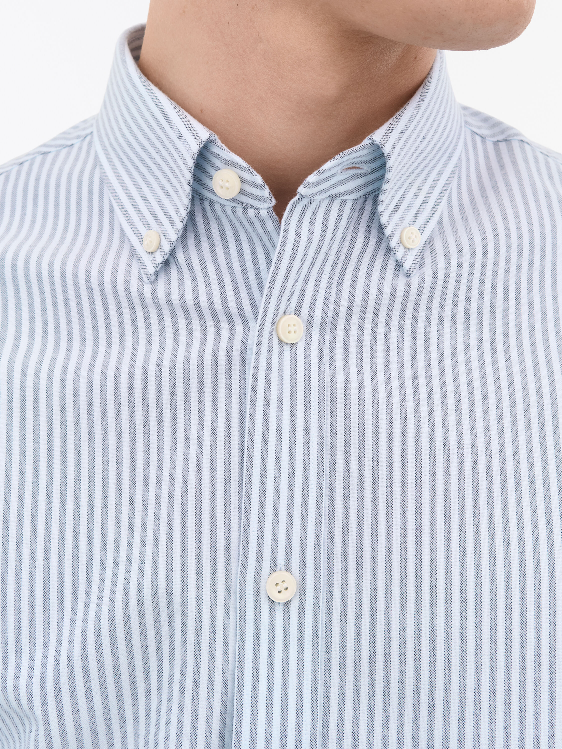 Steve BD Cotton Stripe Shirt