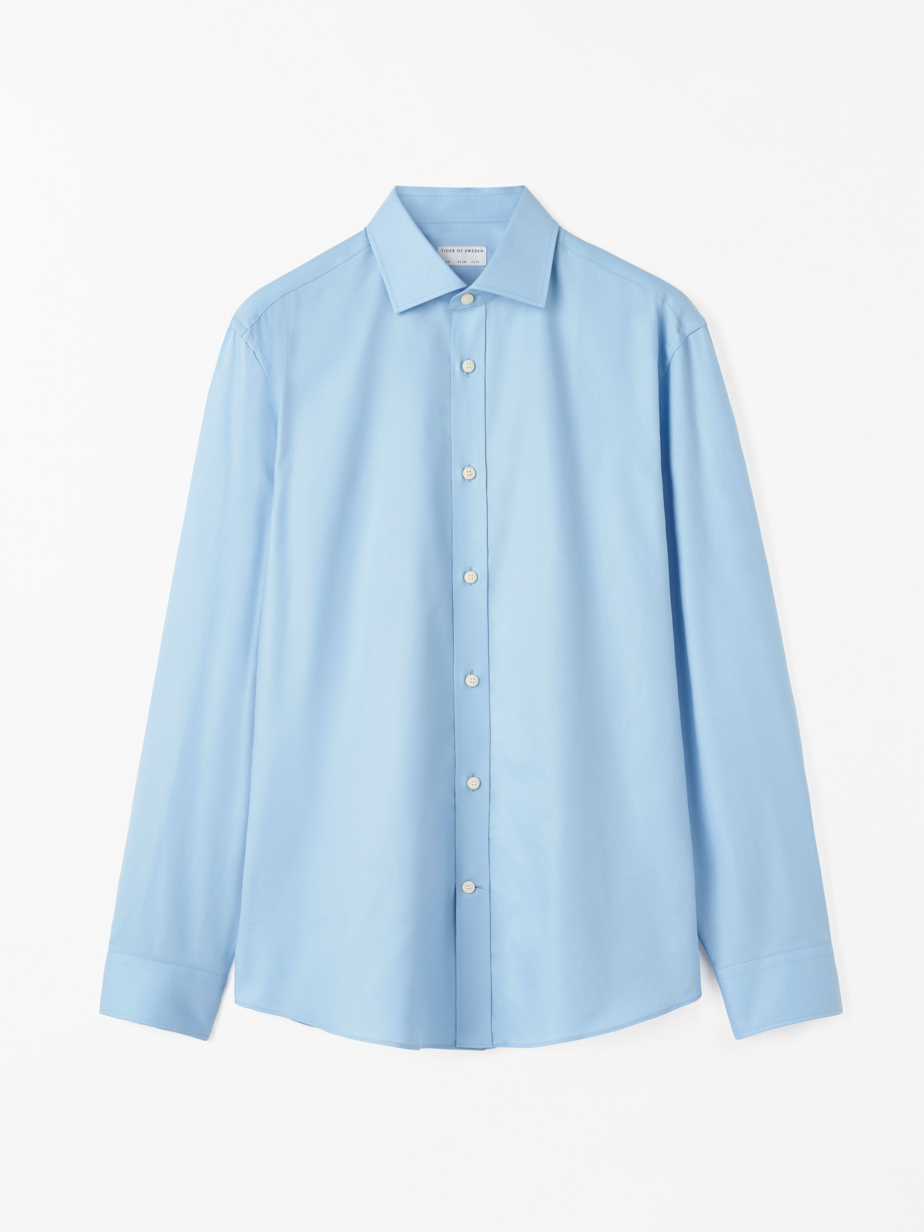 Adley C Slim-Fit Cutaway Cotton Shirt