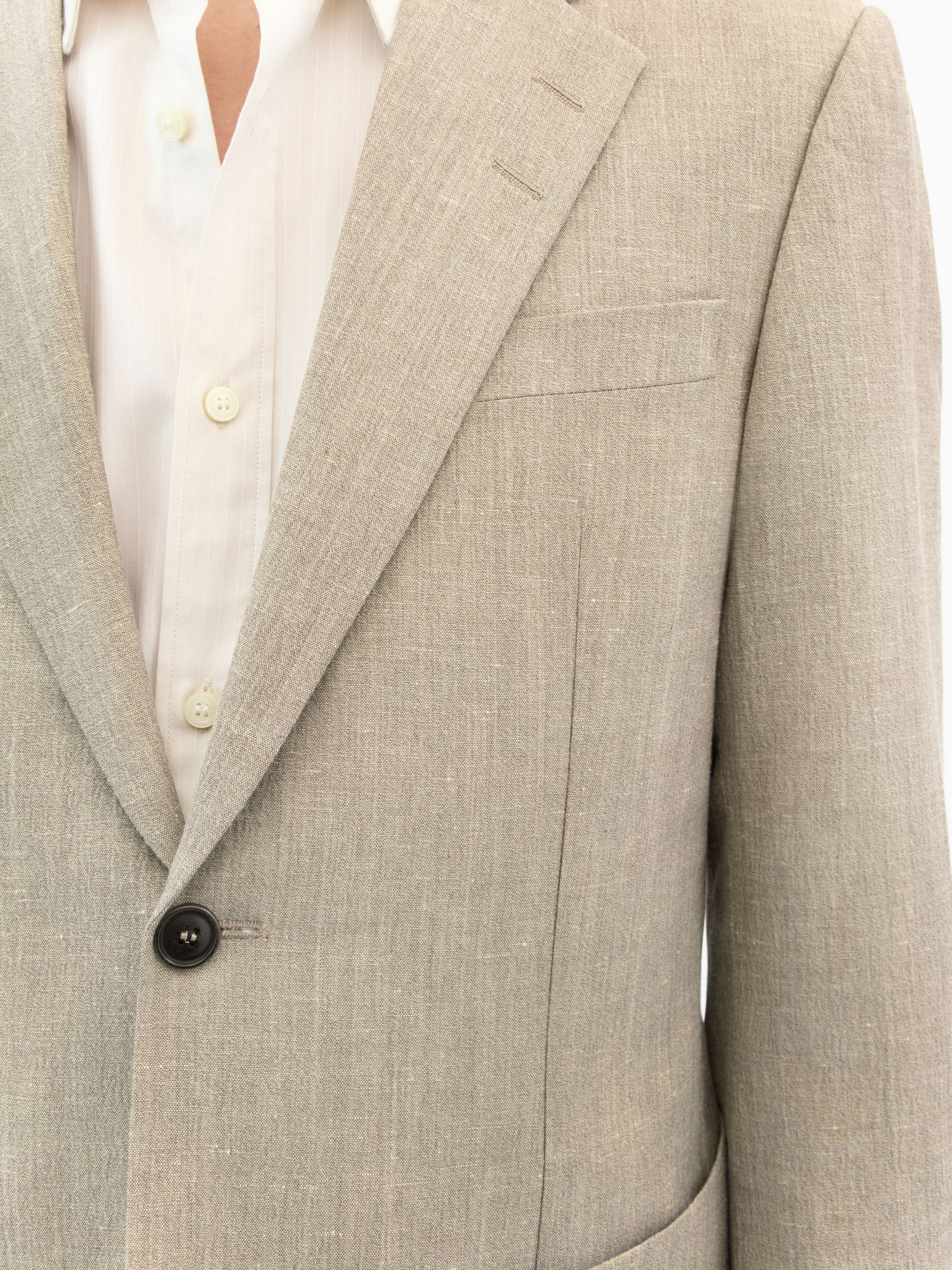 Justin P Slim-Fit Linen Jacket