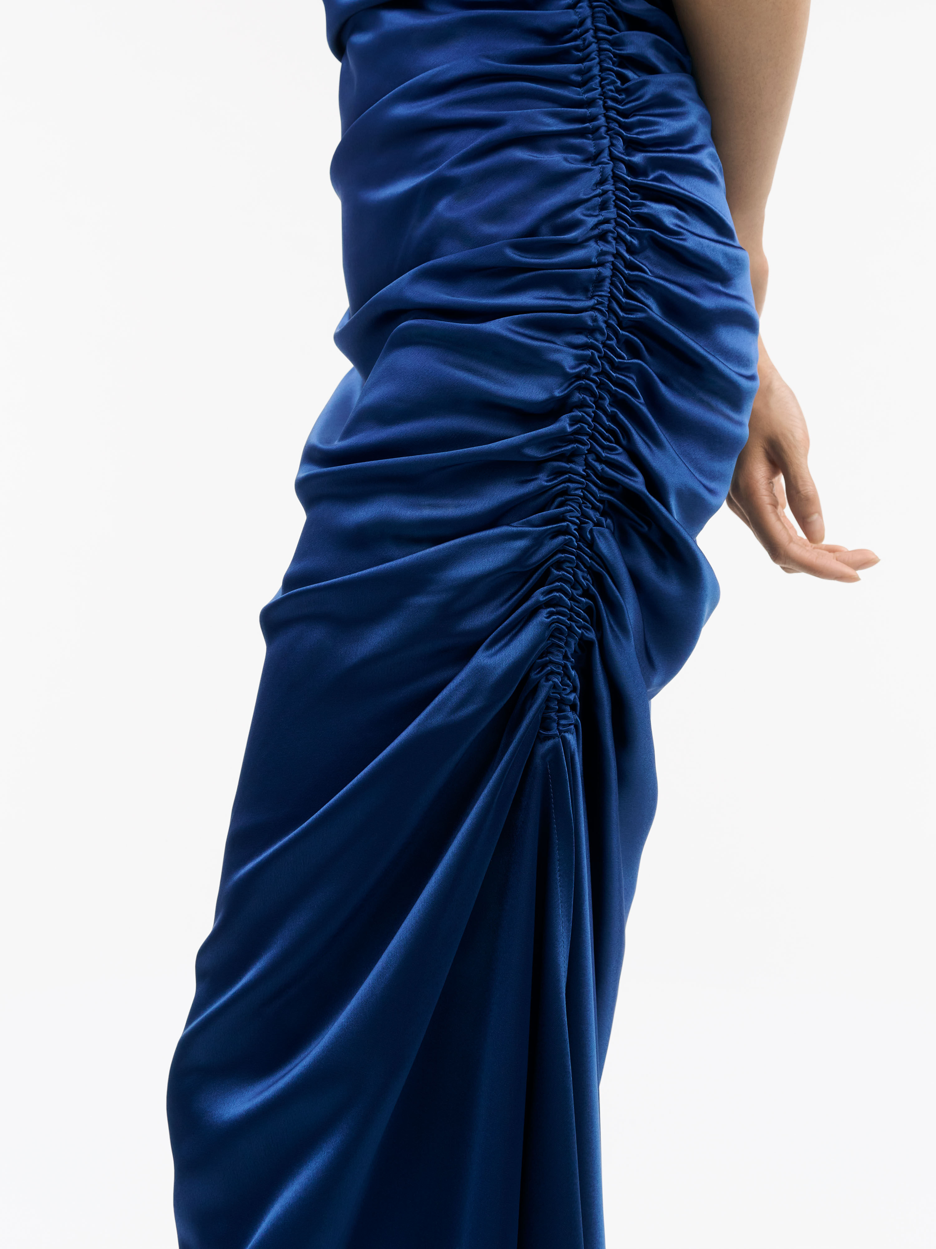 Ivoal Drapey Satin Dress