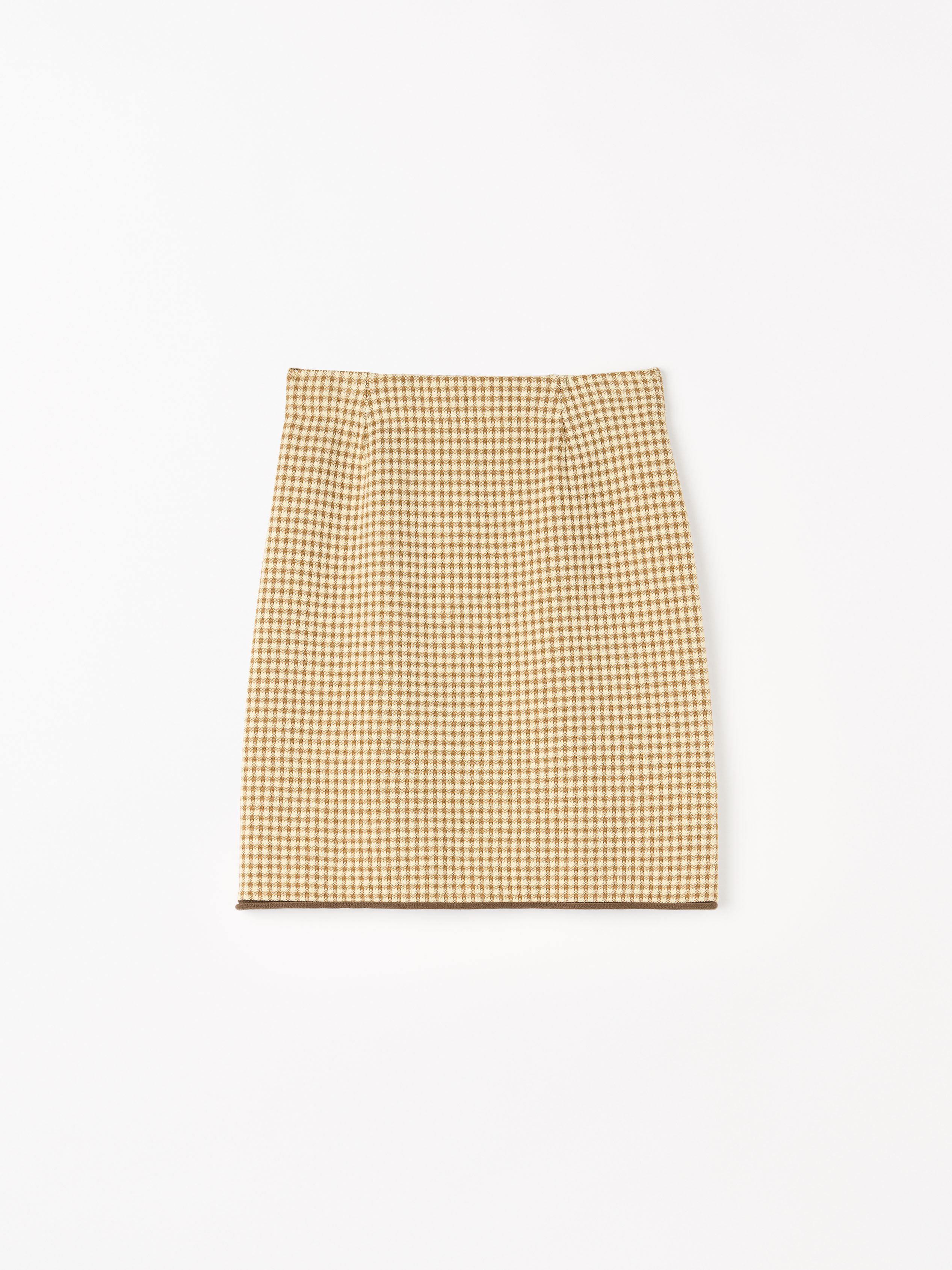 Clover Knitted Mini Skirt