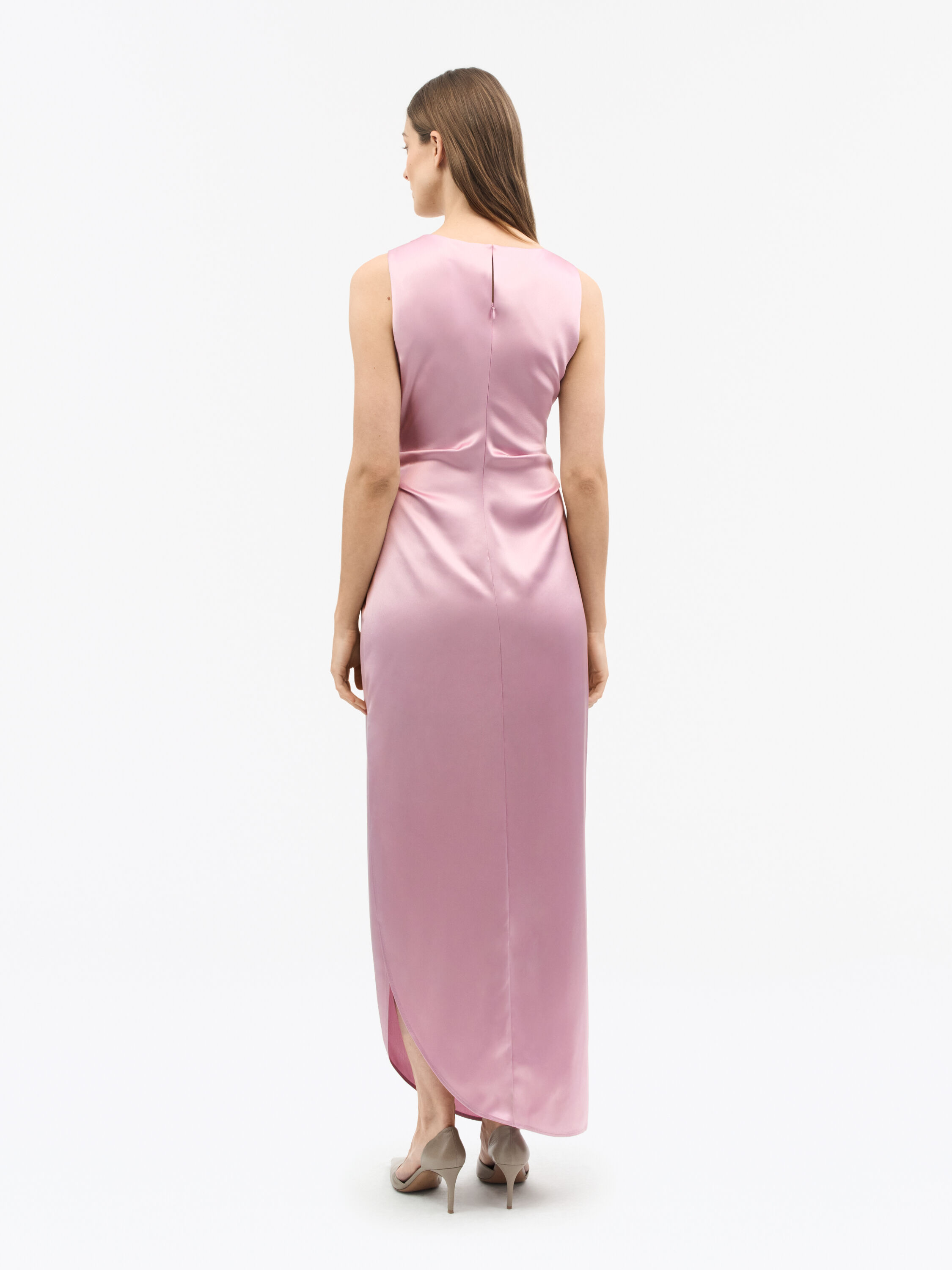 Karlin Sustainable Satin Dress