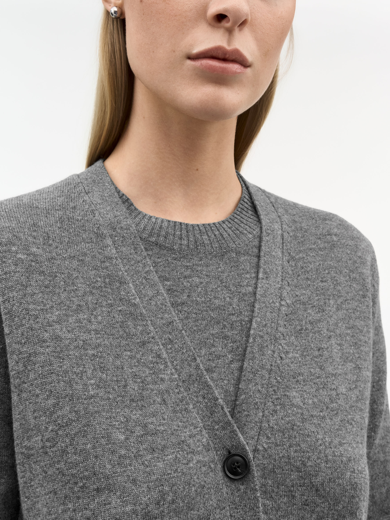 Khloe Wool Cashmere Cardigan