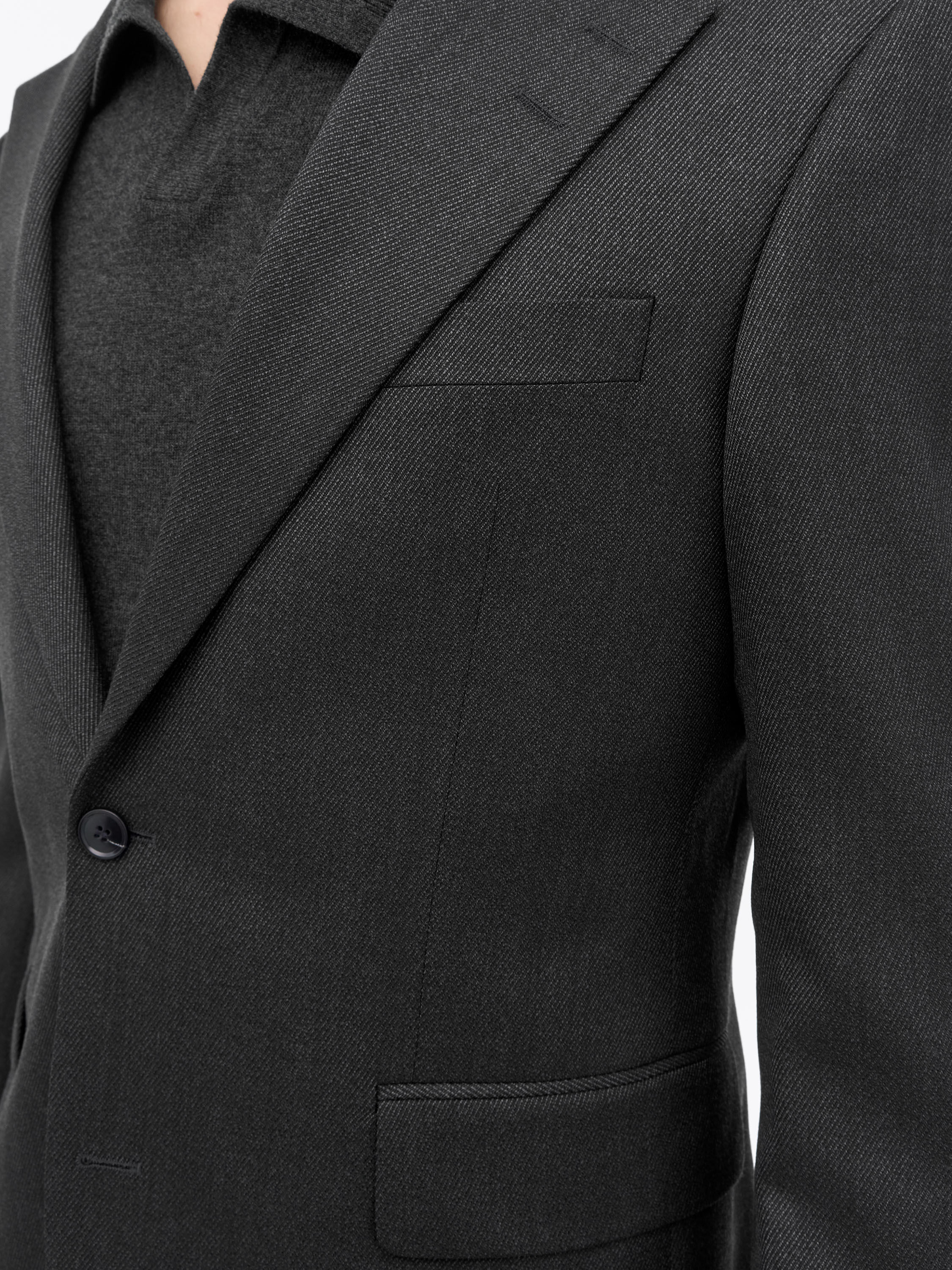 1903 Dark Grey Wool Suit