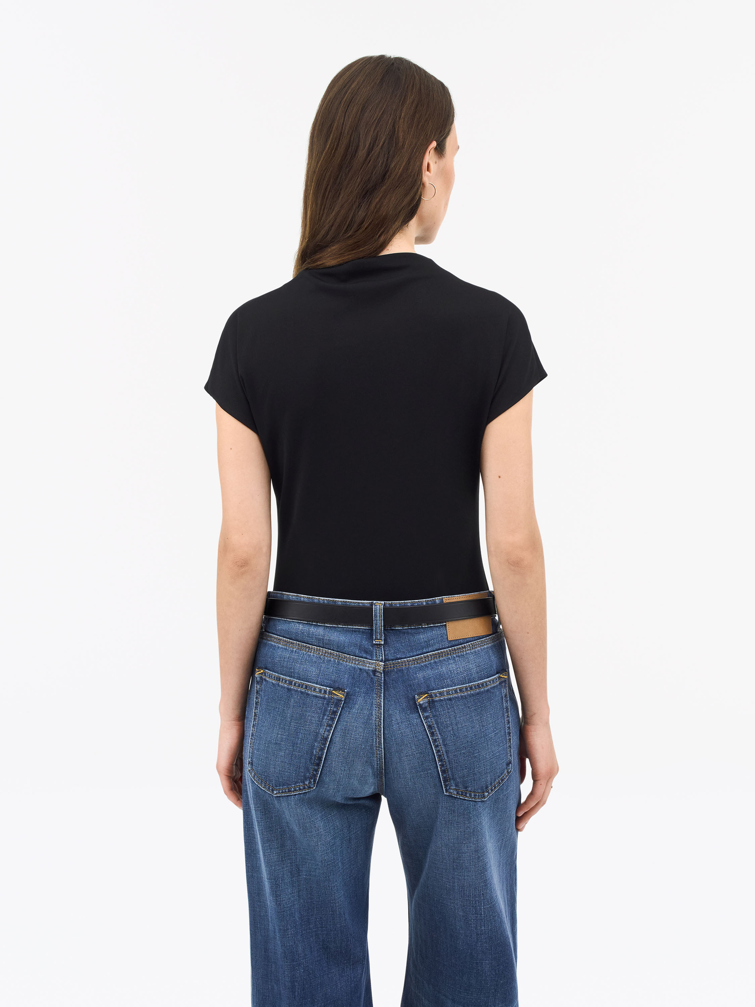 Alitta Slim Cap-Sleeve Top