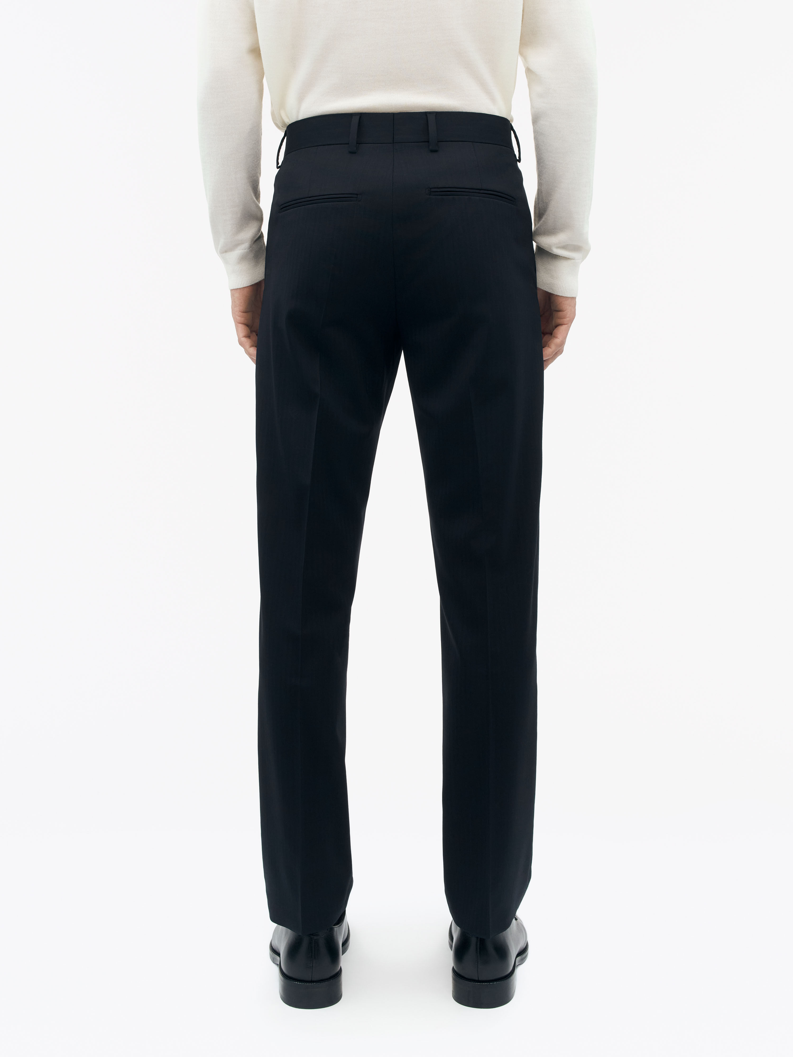 Pantalon Tense &agrave; Jambes Droites