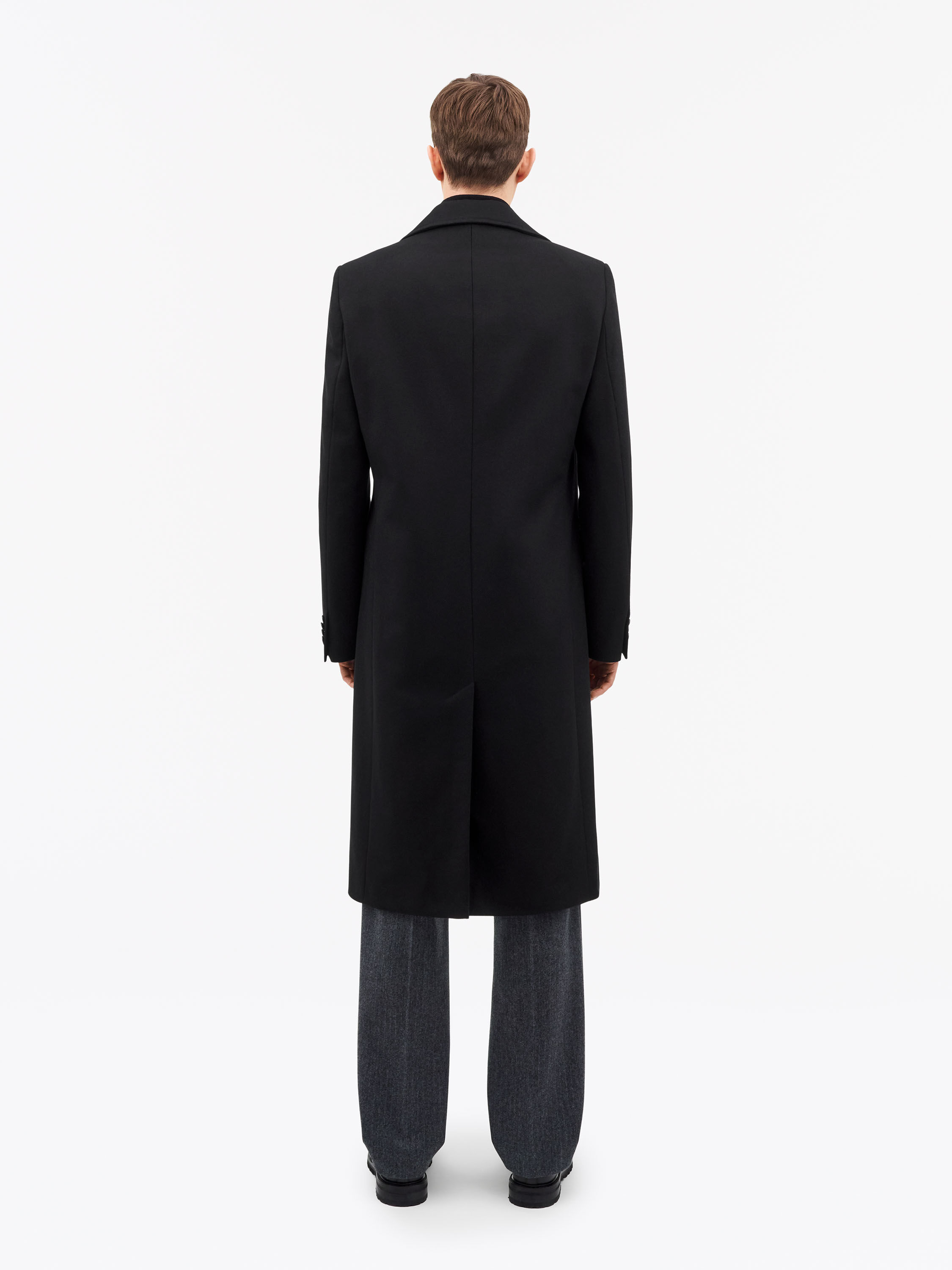 Hennri Double-Breasted Wool Coat