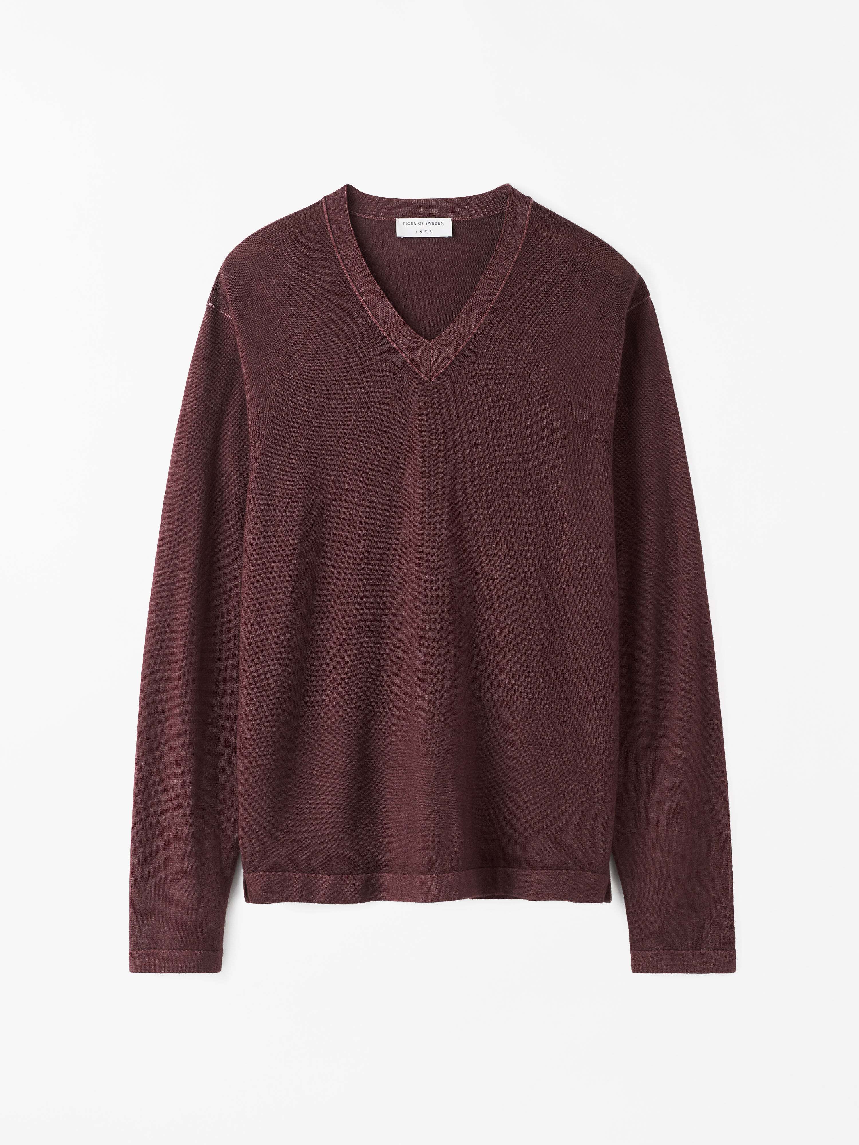 Finn V-Neck Merino Wool Sweater