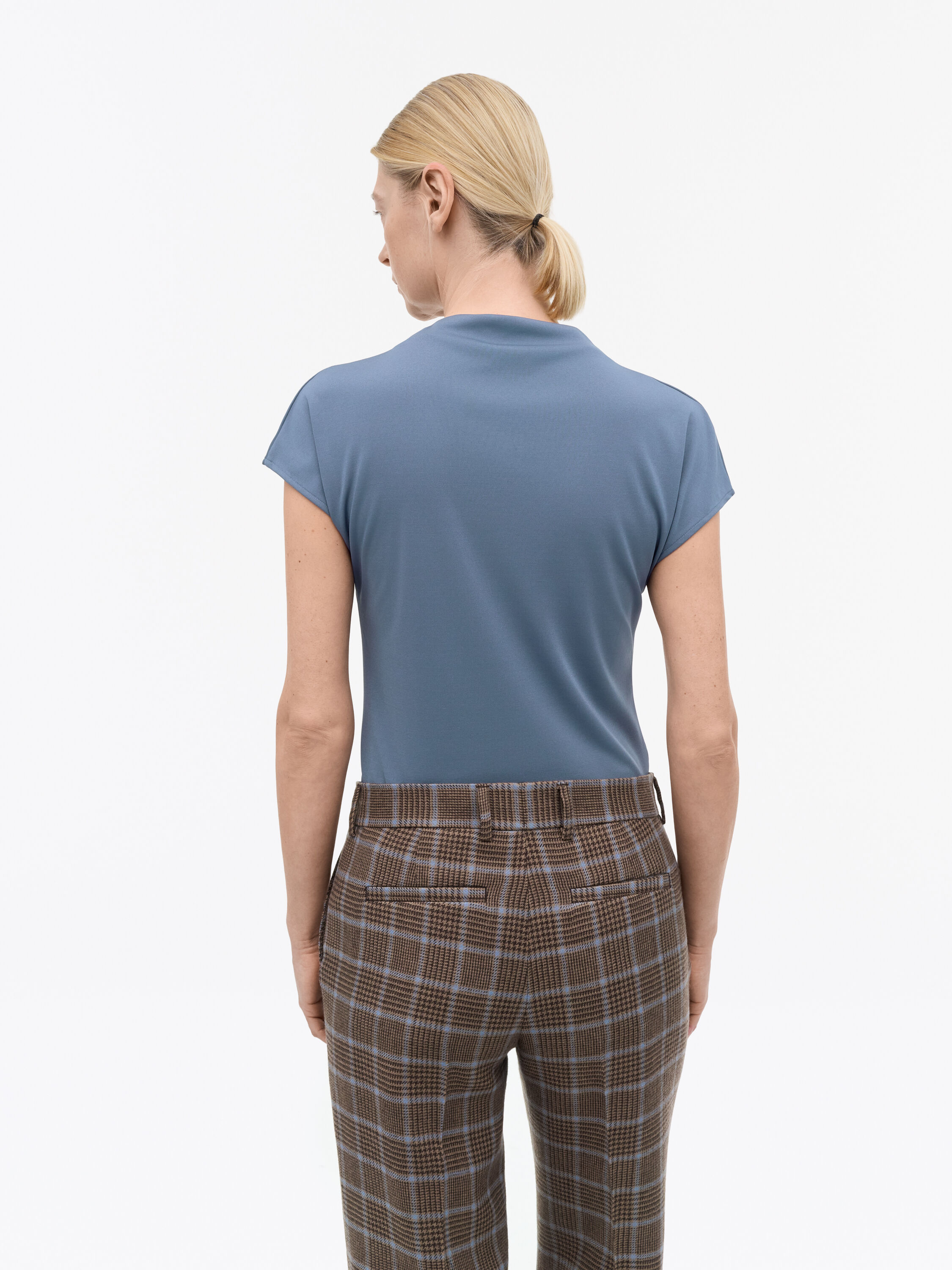 Alitta Slim Cap-Sleeve Top