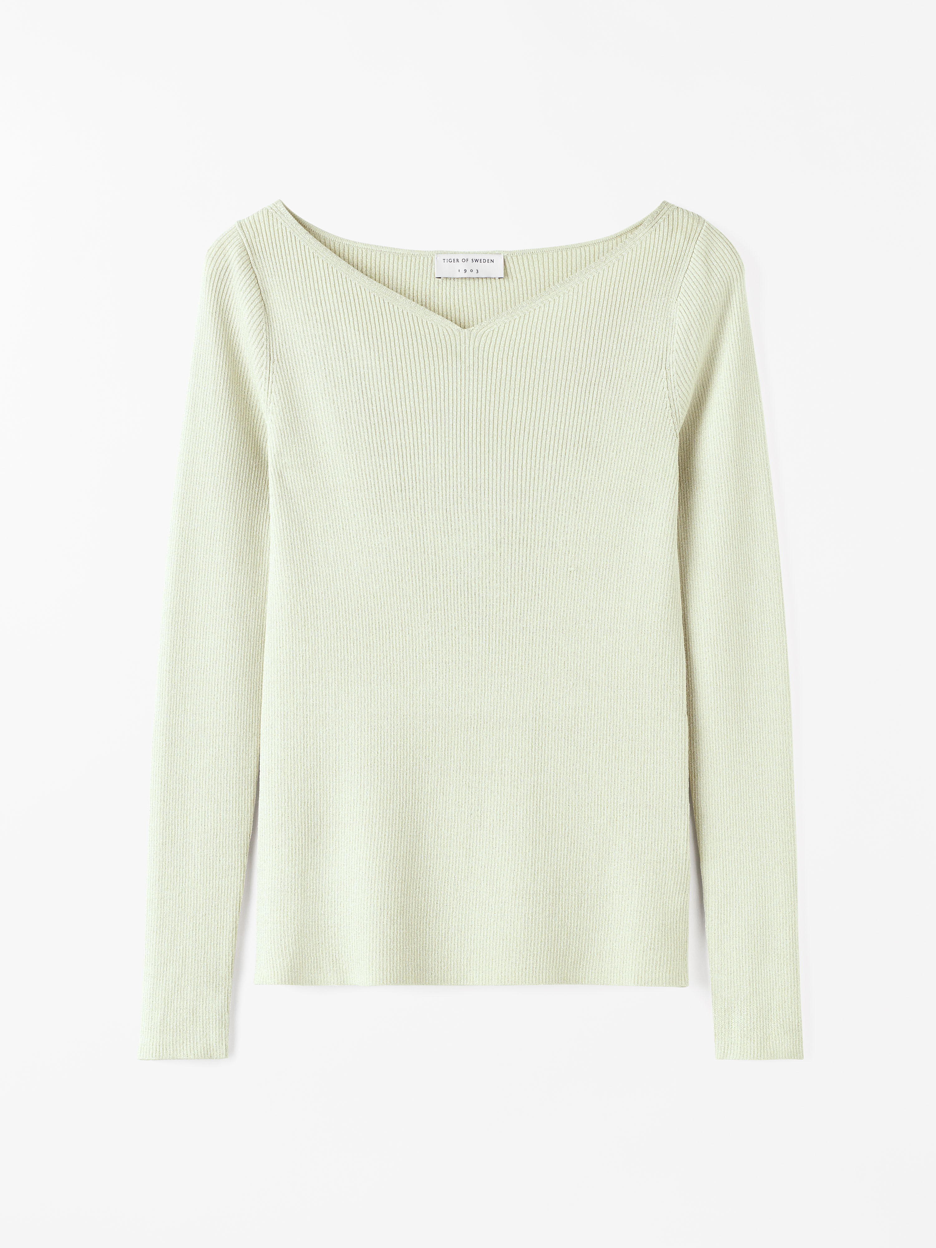 Sweetheart Neckline Alianna Sweater
