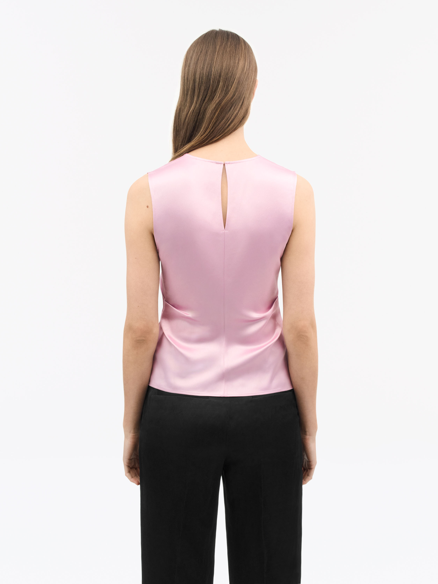 Aamu Draped V-Neck Top