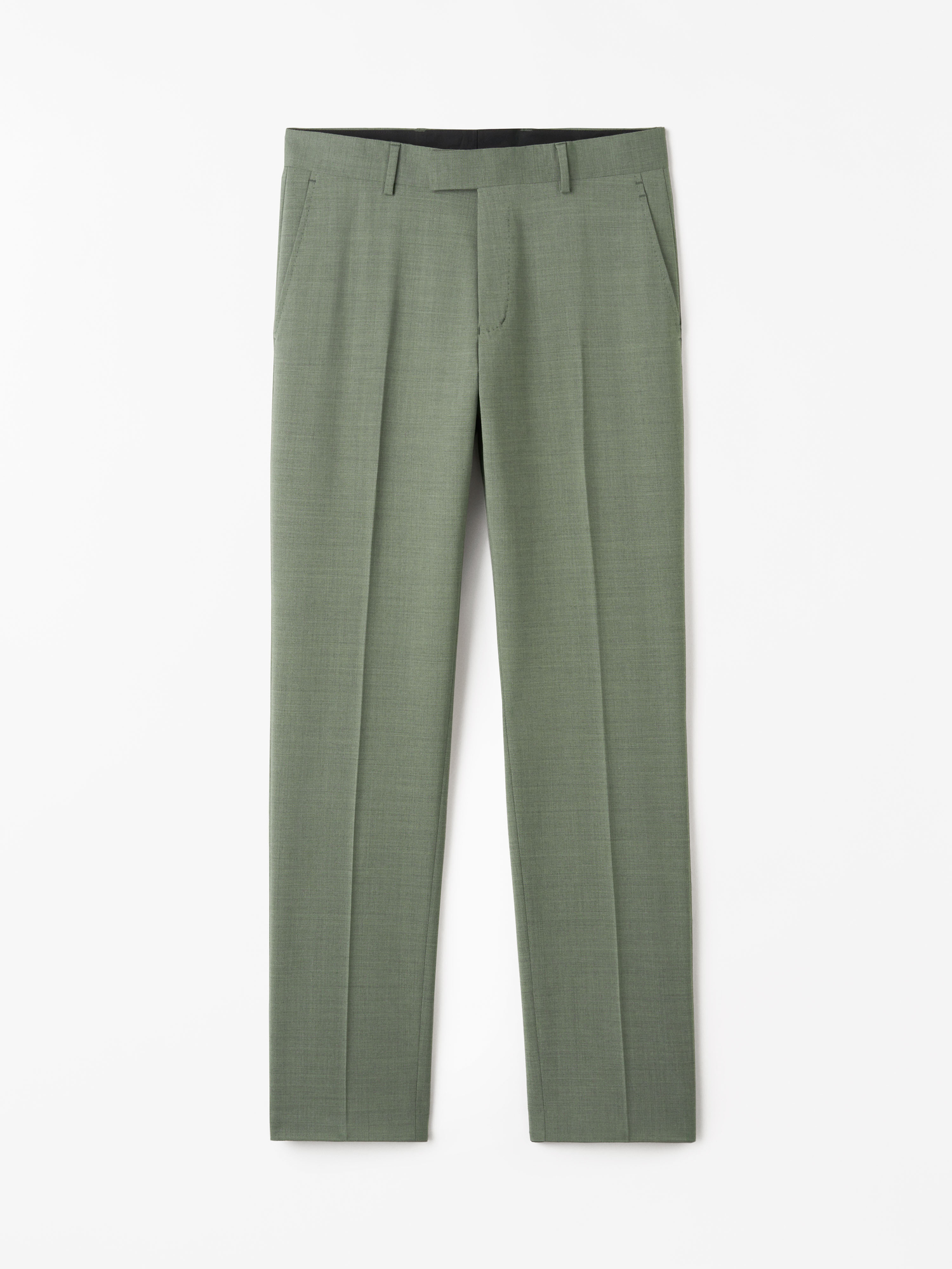 Tenuta Slim Fit Wool Blend Trousers