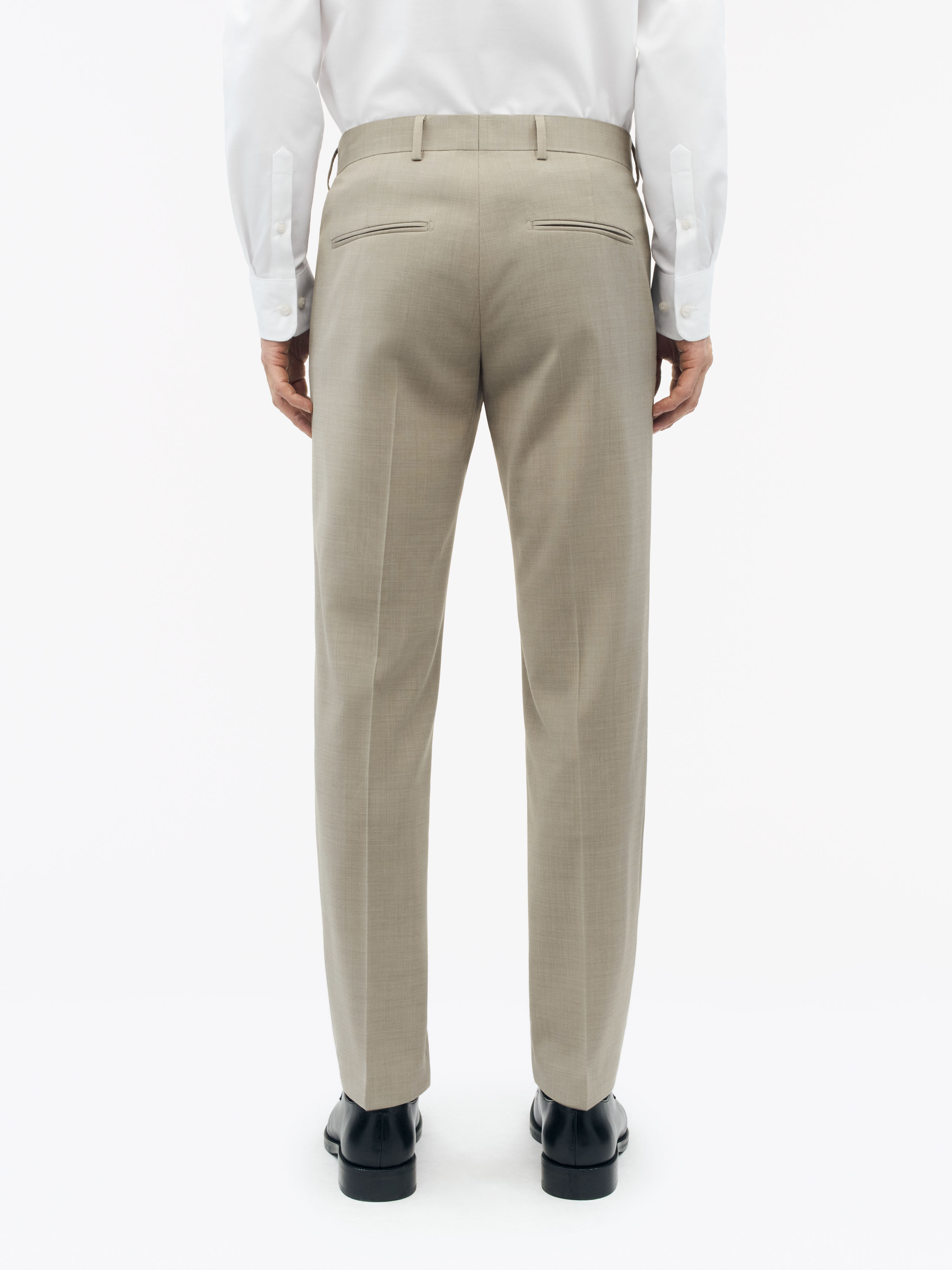 Tenuta Slim-Fit Hose Aus Wollmischung