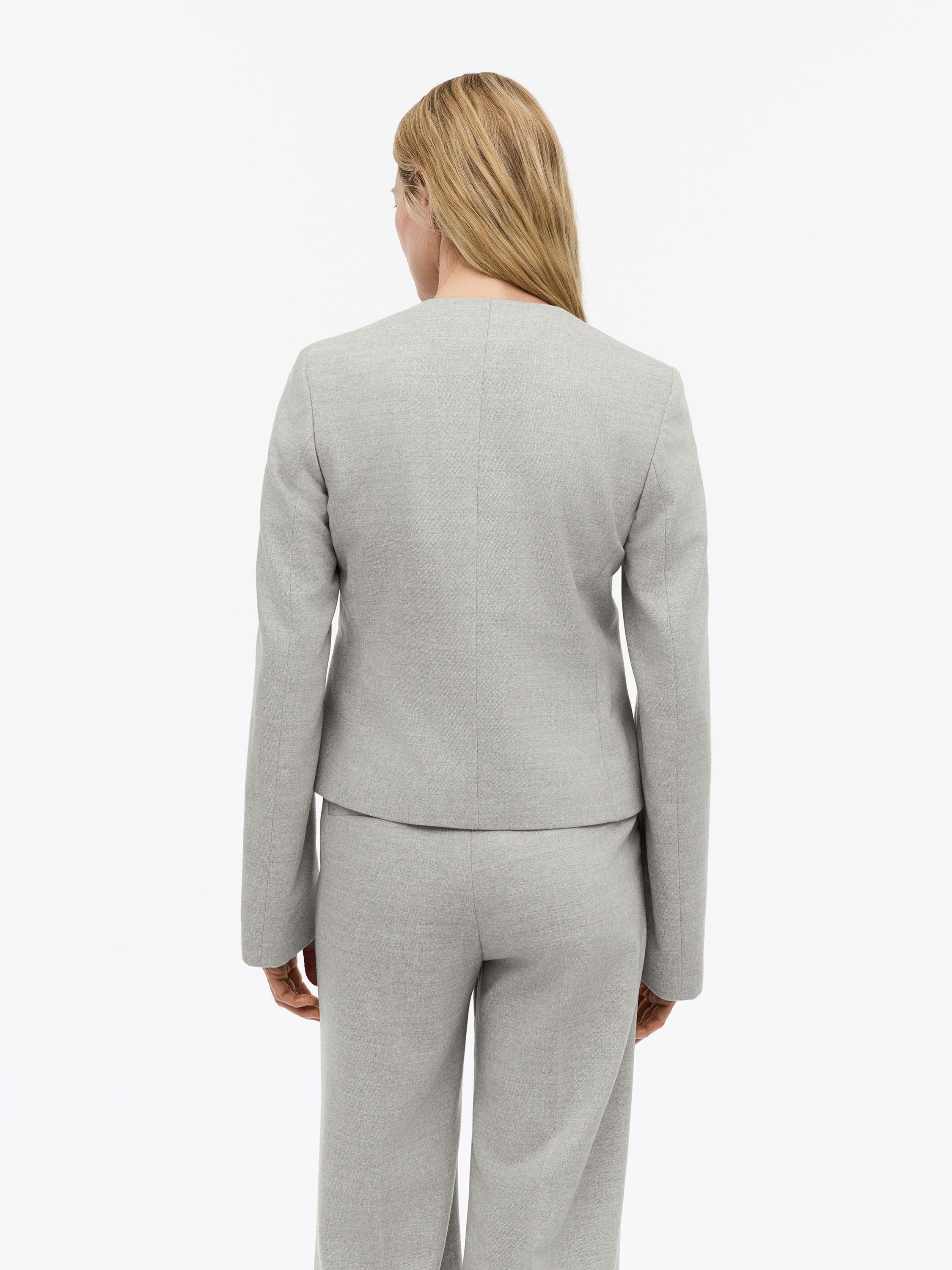 Eleanor Wool Silk Suit