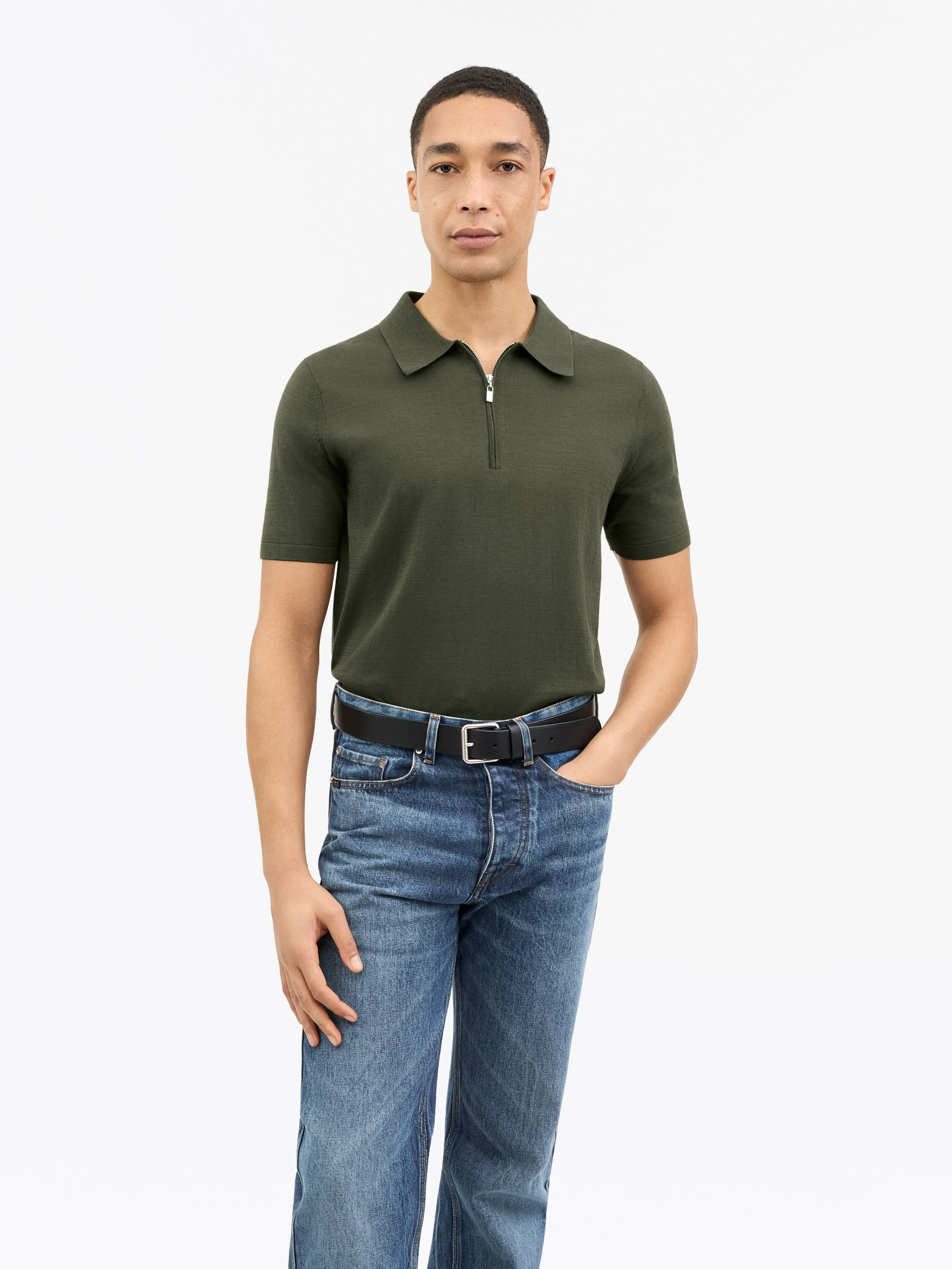 Orbit S Half-Zip Polo Shirt