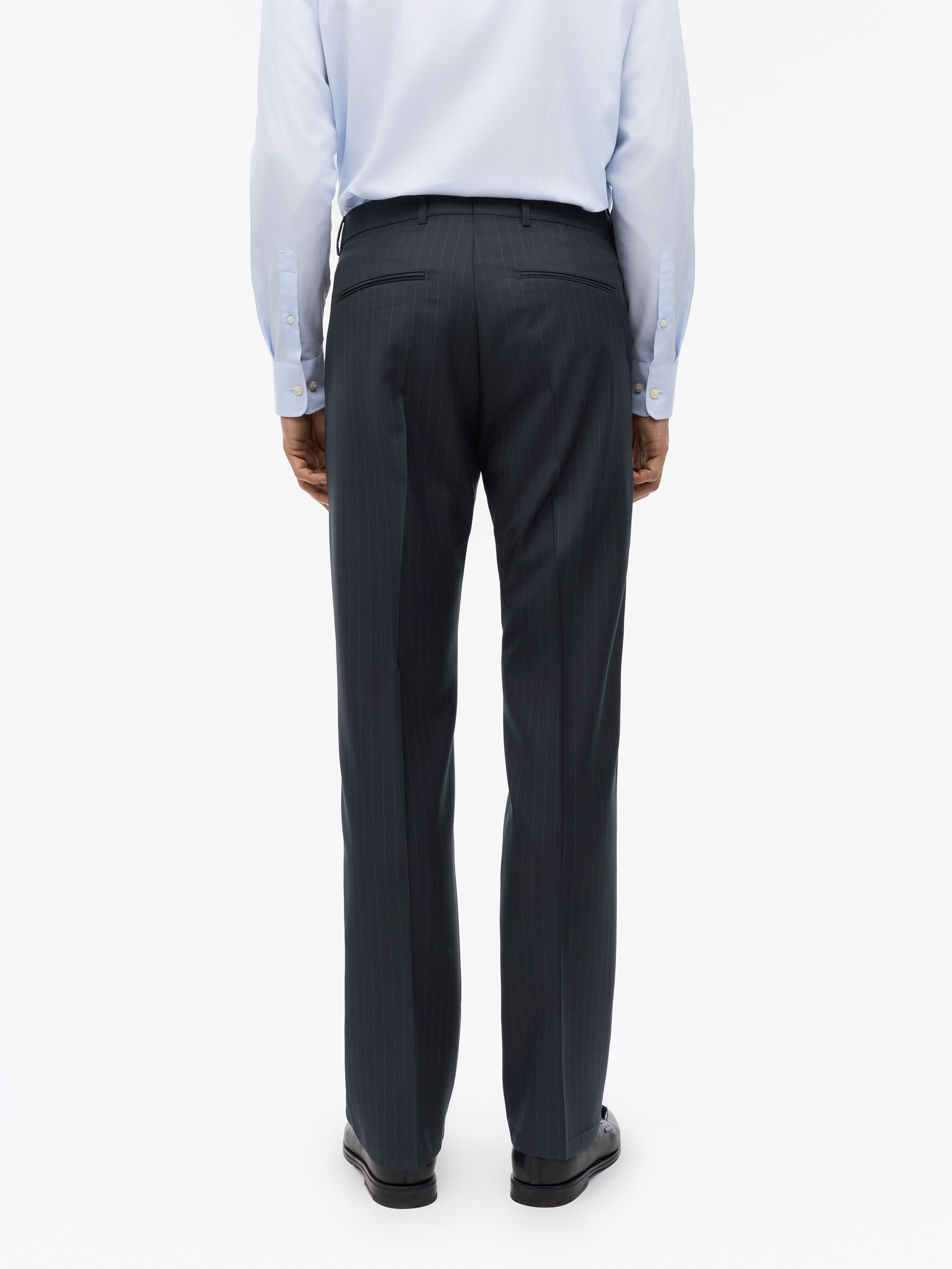 1903 Blue Pinstripe Suit