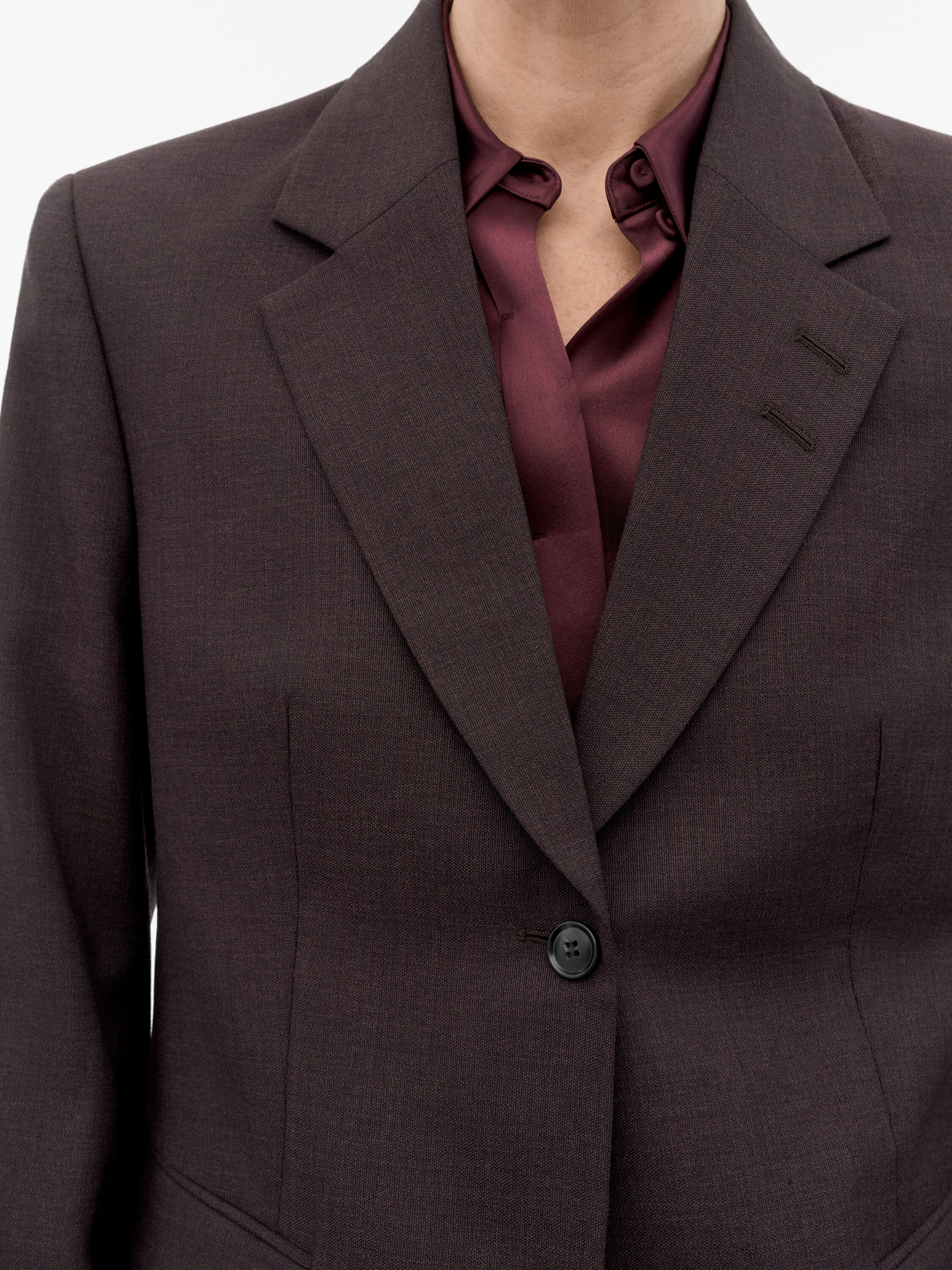 Saina Dark Purple Suit