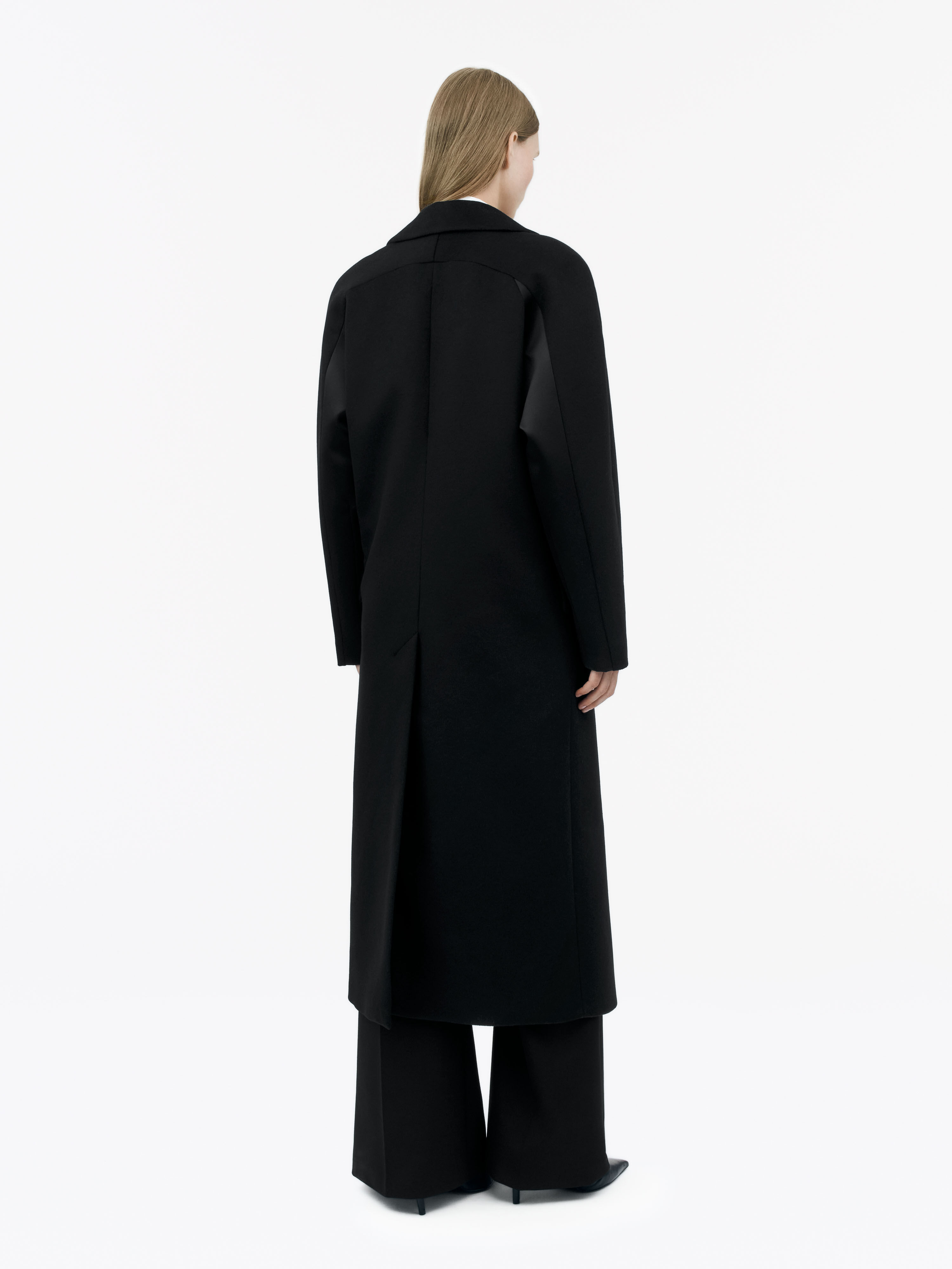 Caspia Coat In Wool Blend