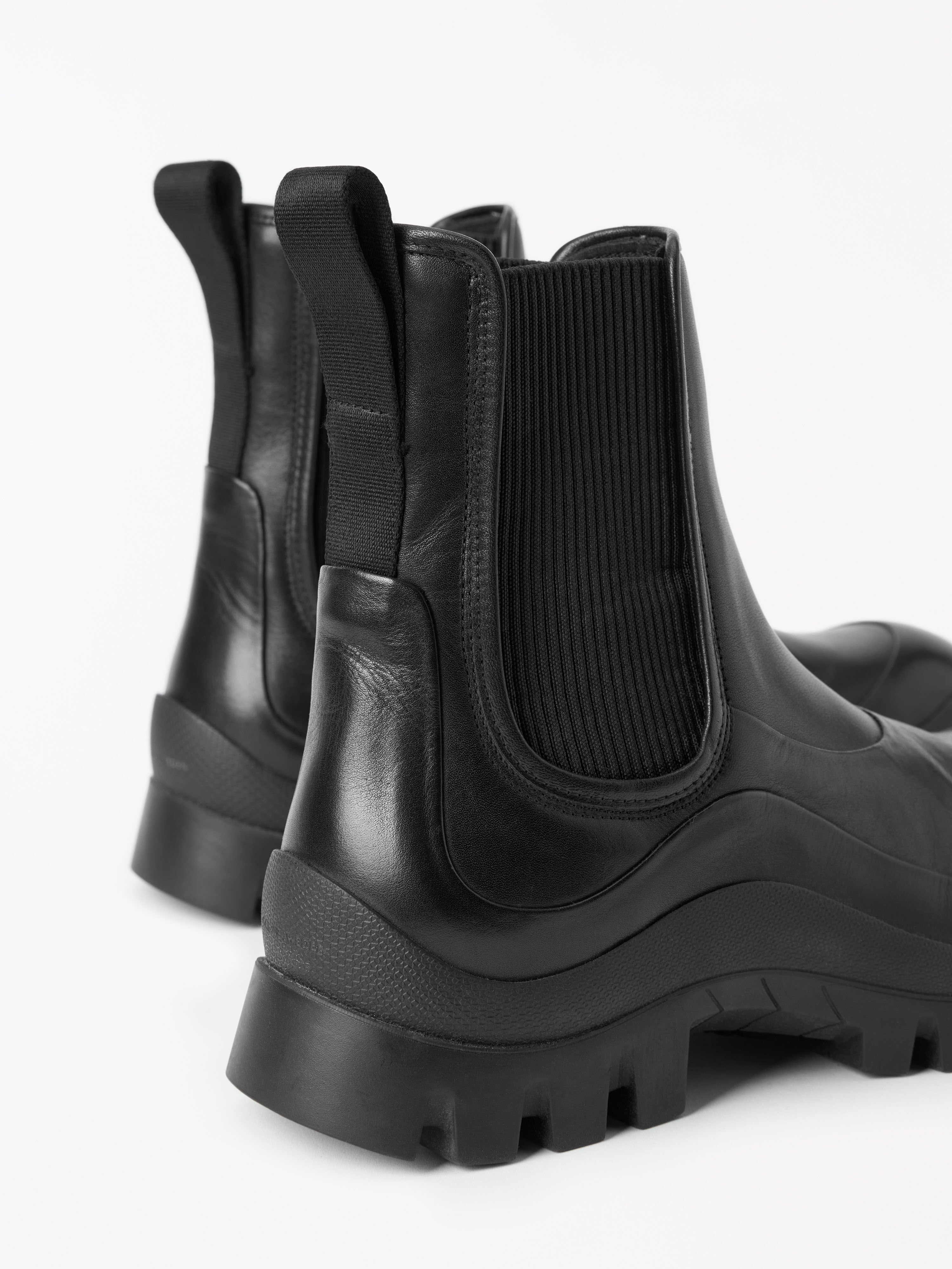 Prae Chelsea Boots Aus Leder