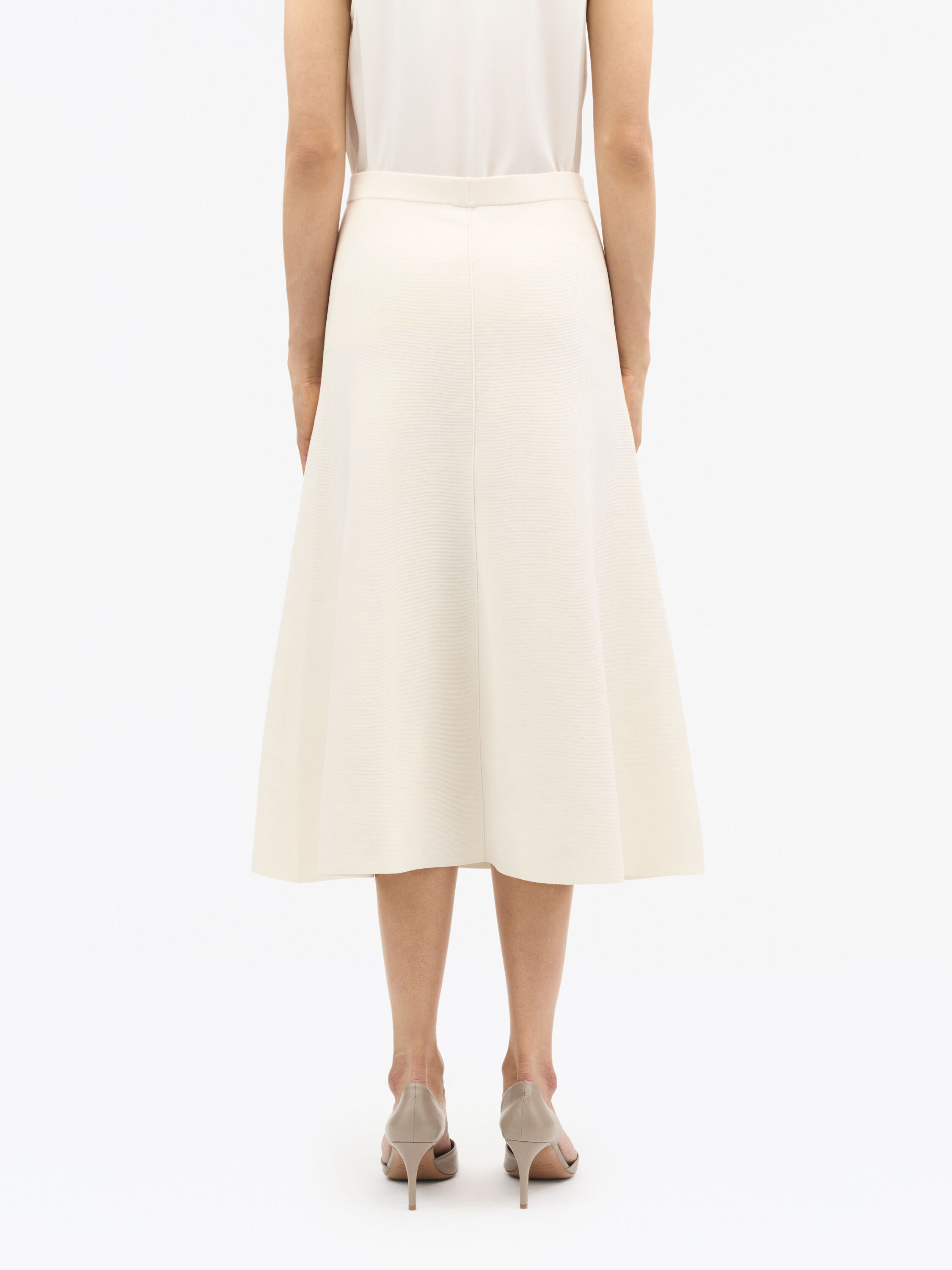 Sian Knitted Midi Skirt 