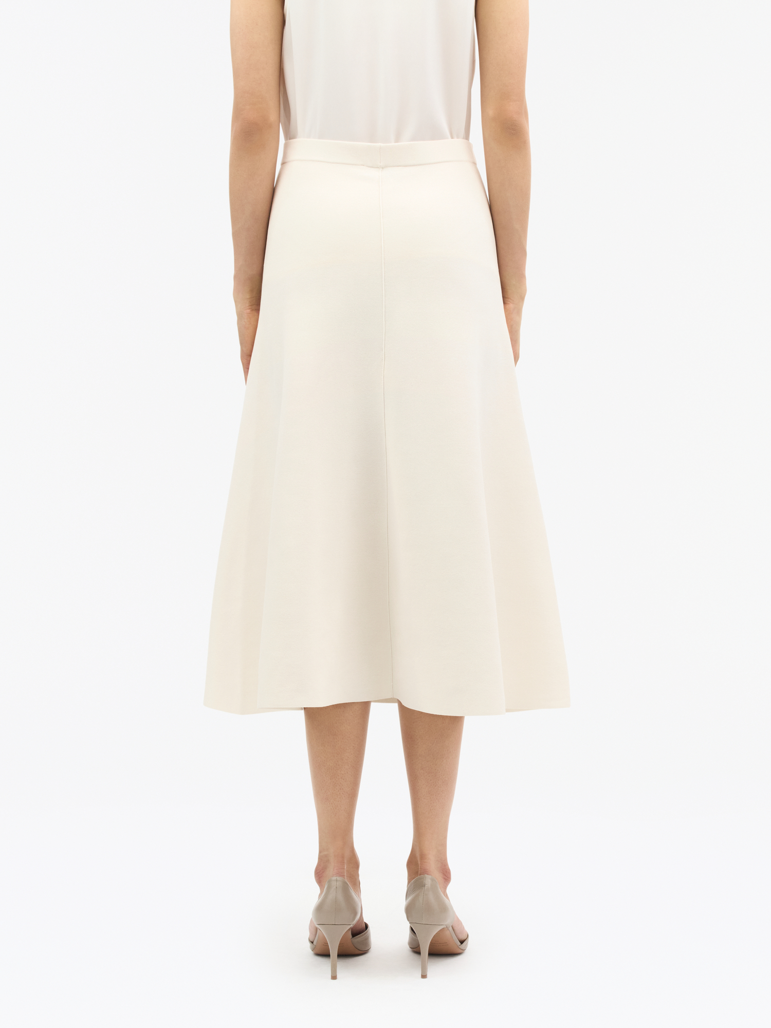 Sian Knitted Midi Skirt