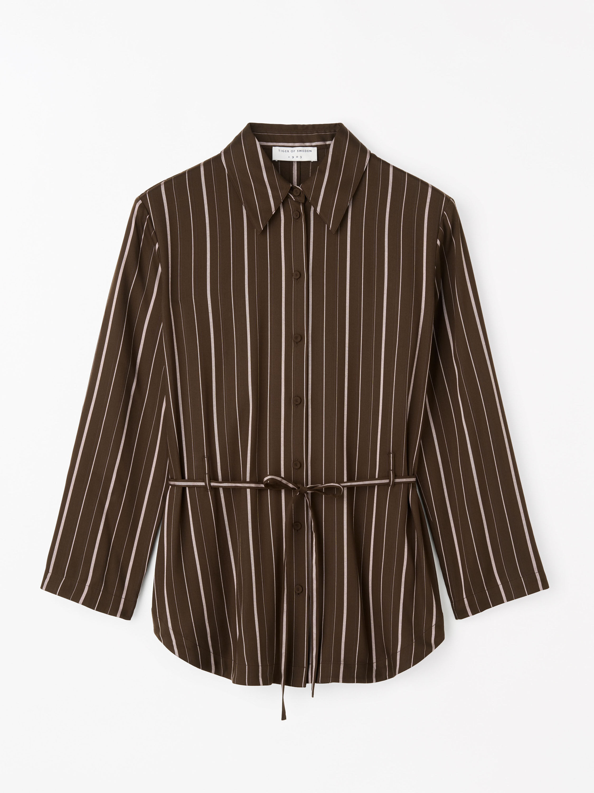 Felix Lyocell Stripe Shirt