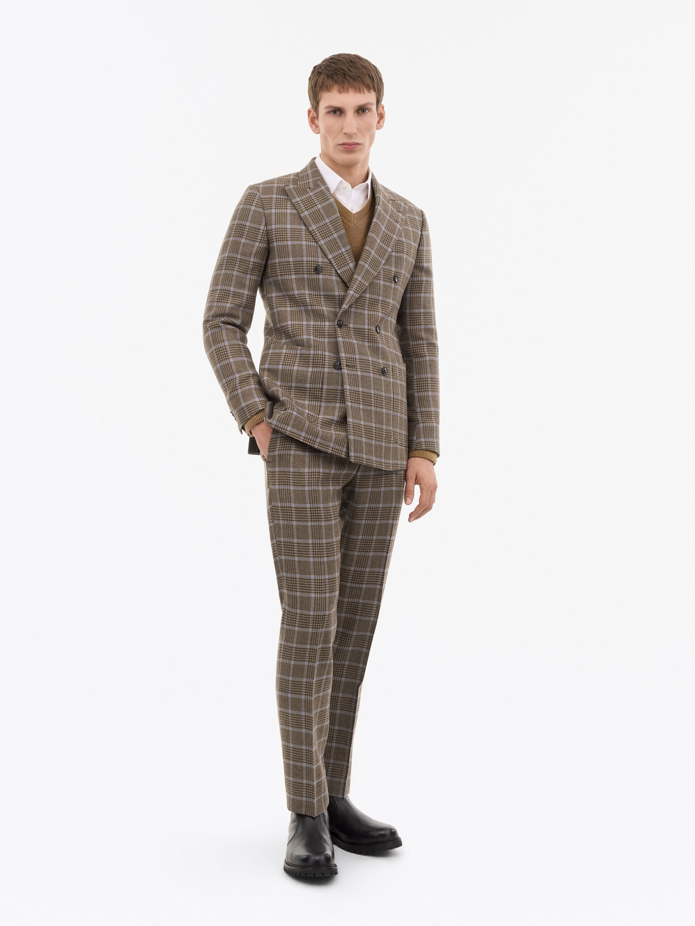 Joachim Swedish Wool Plaid Jacket