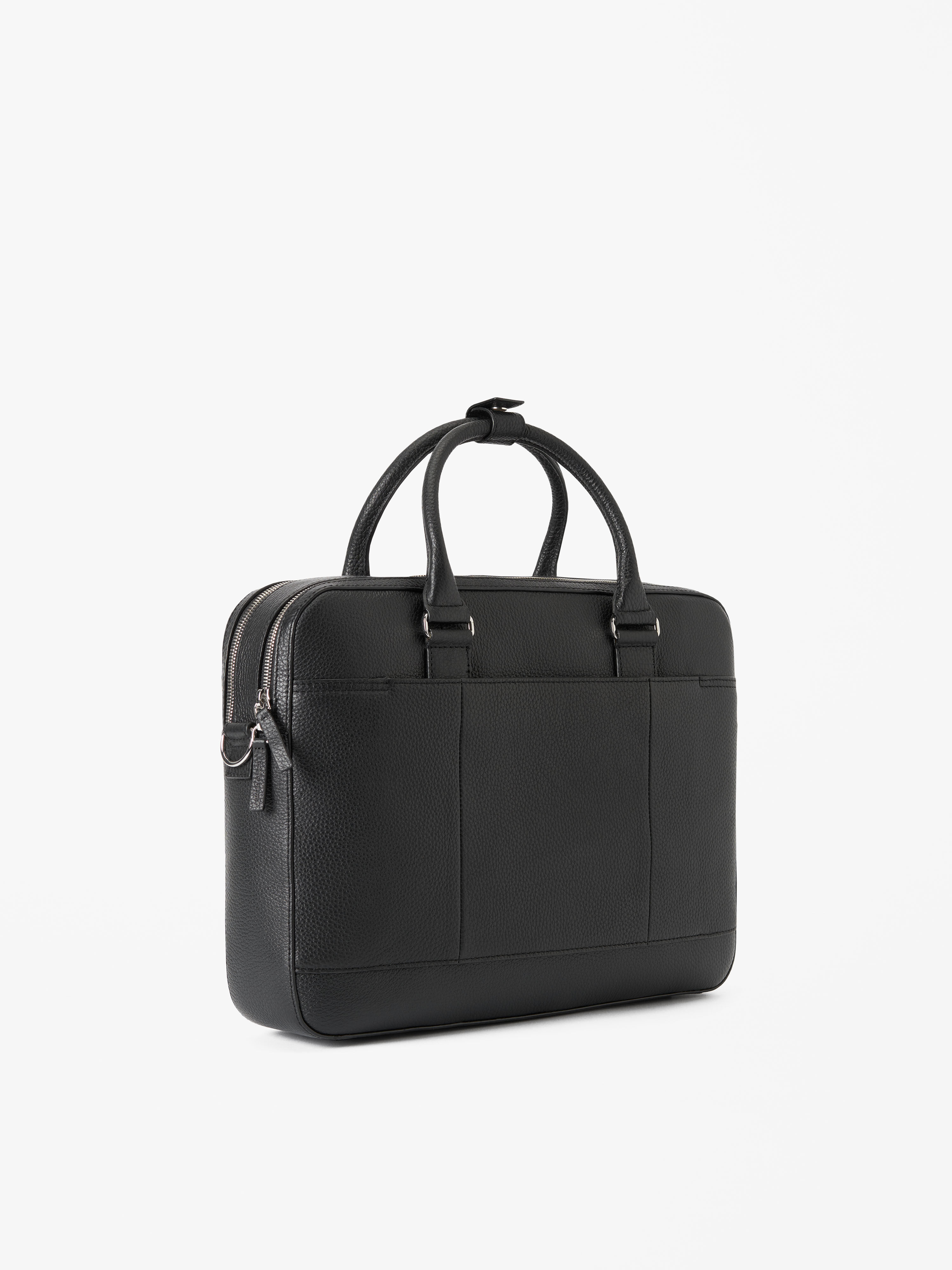 Burin Leather Briefcase