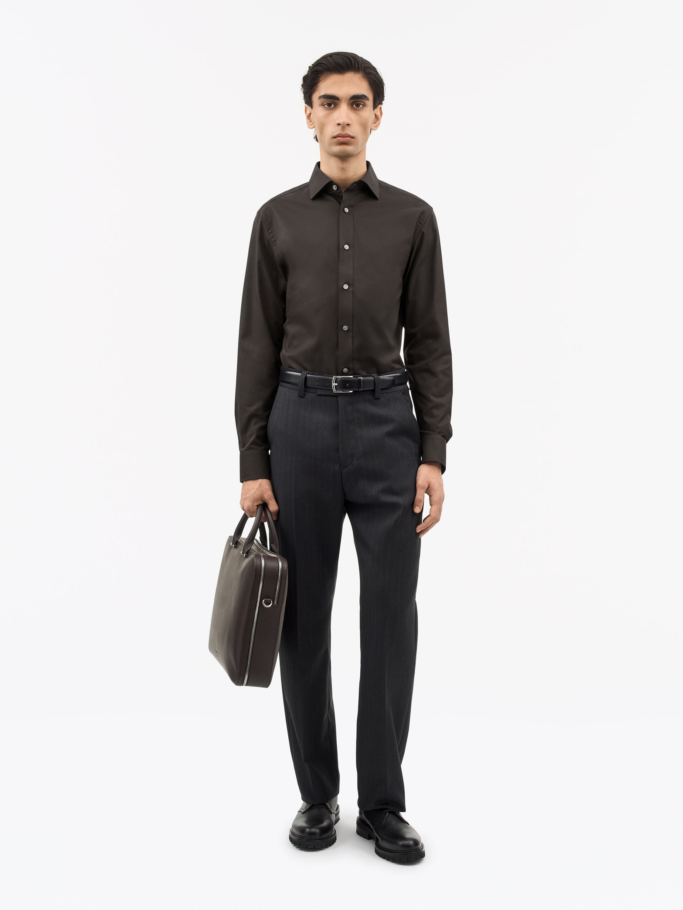 Valise Large Leather Briefcase