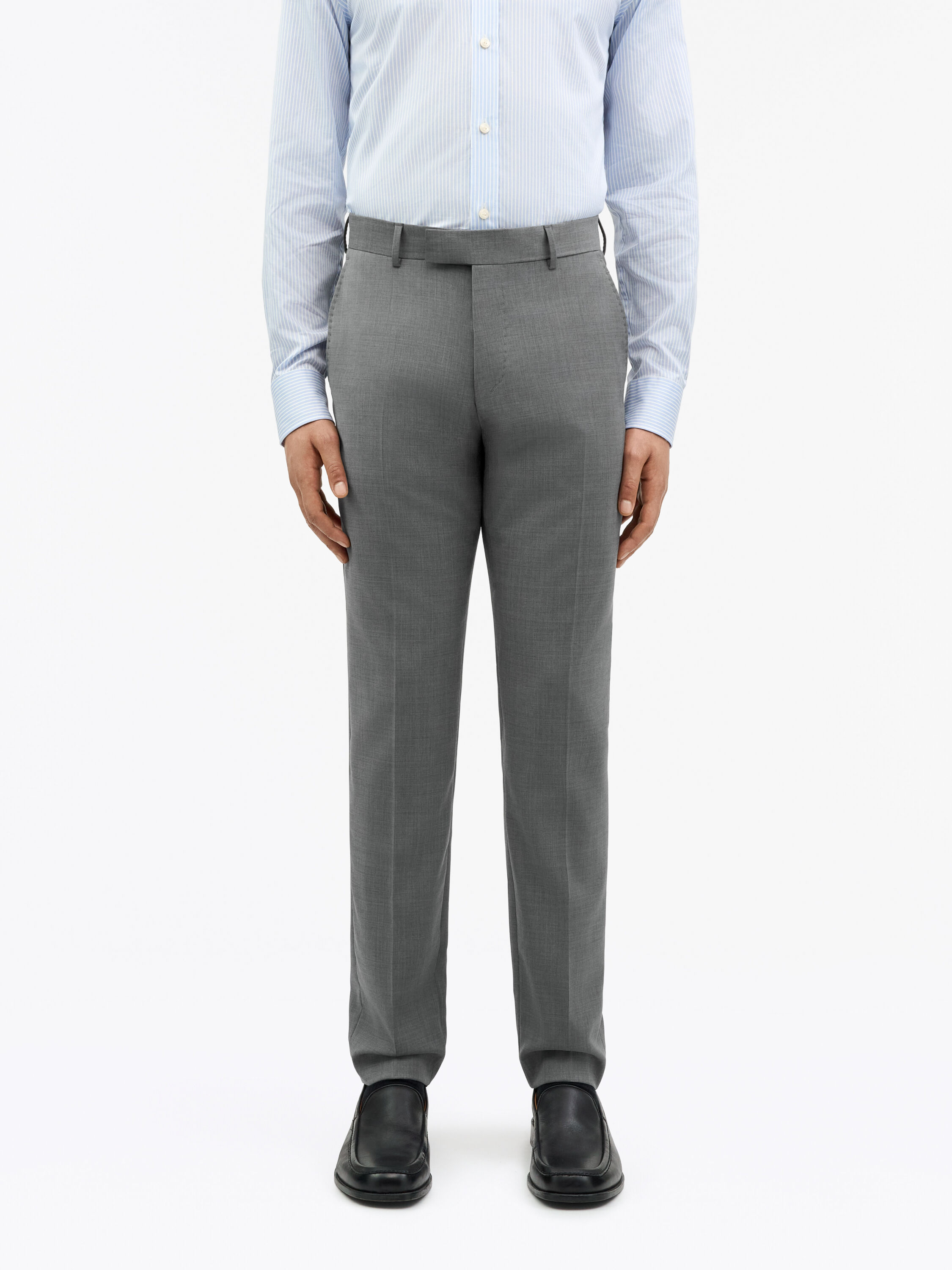 Justin RWS Grey Wool Suit
