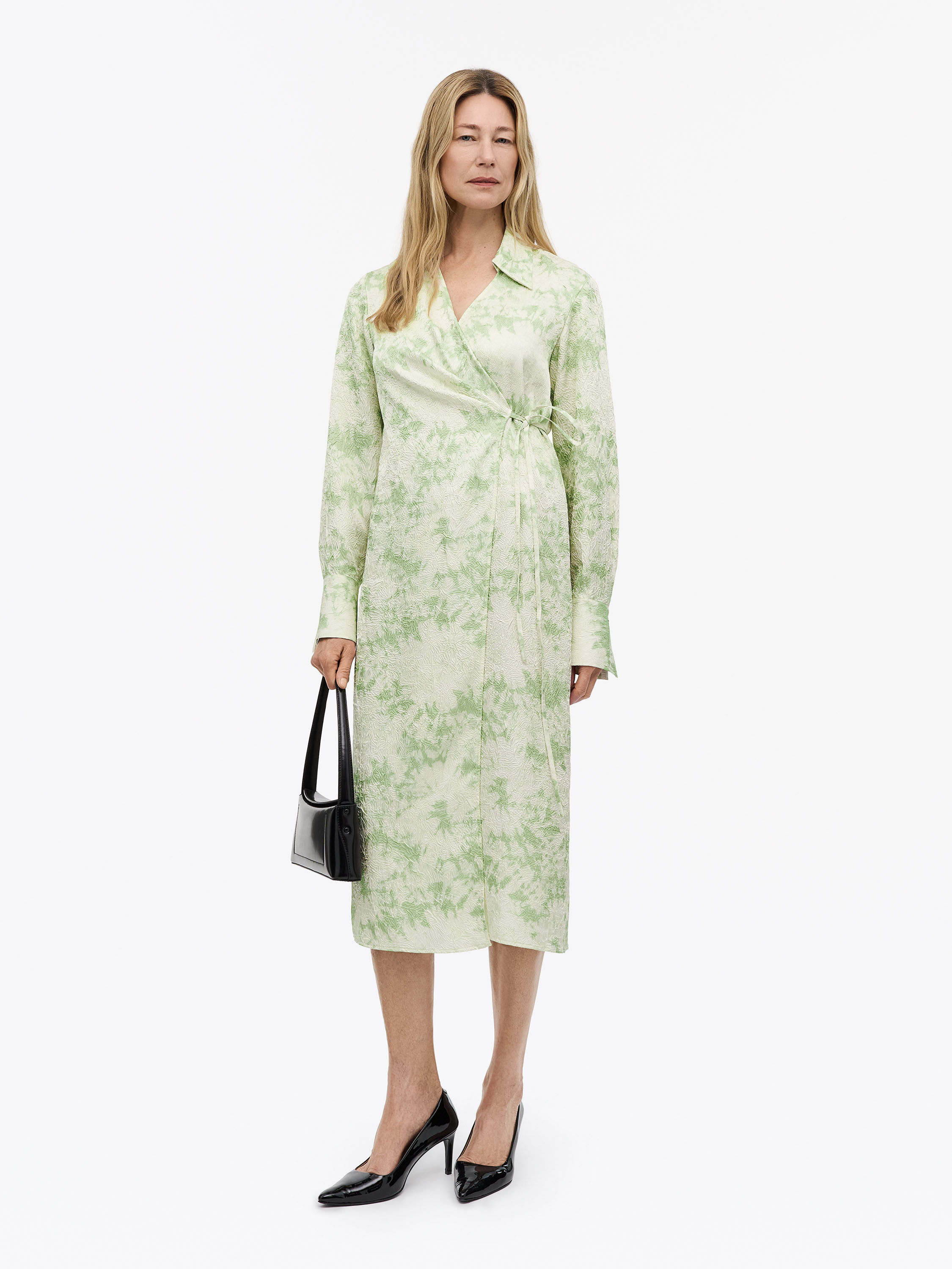Remi Wrap Print Dress