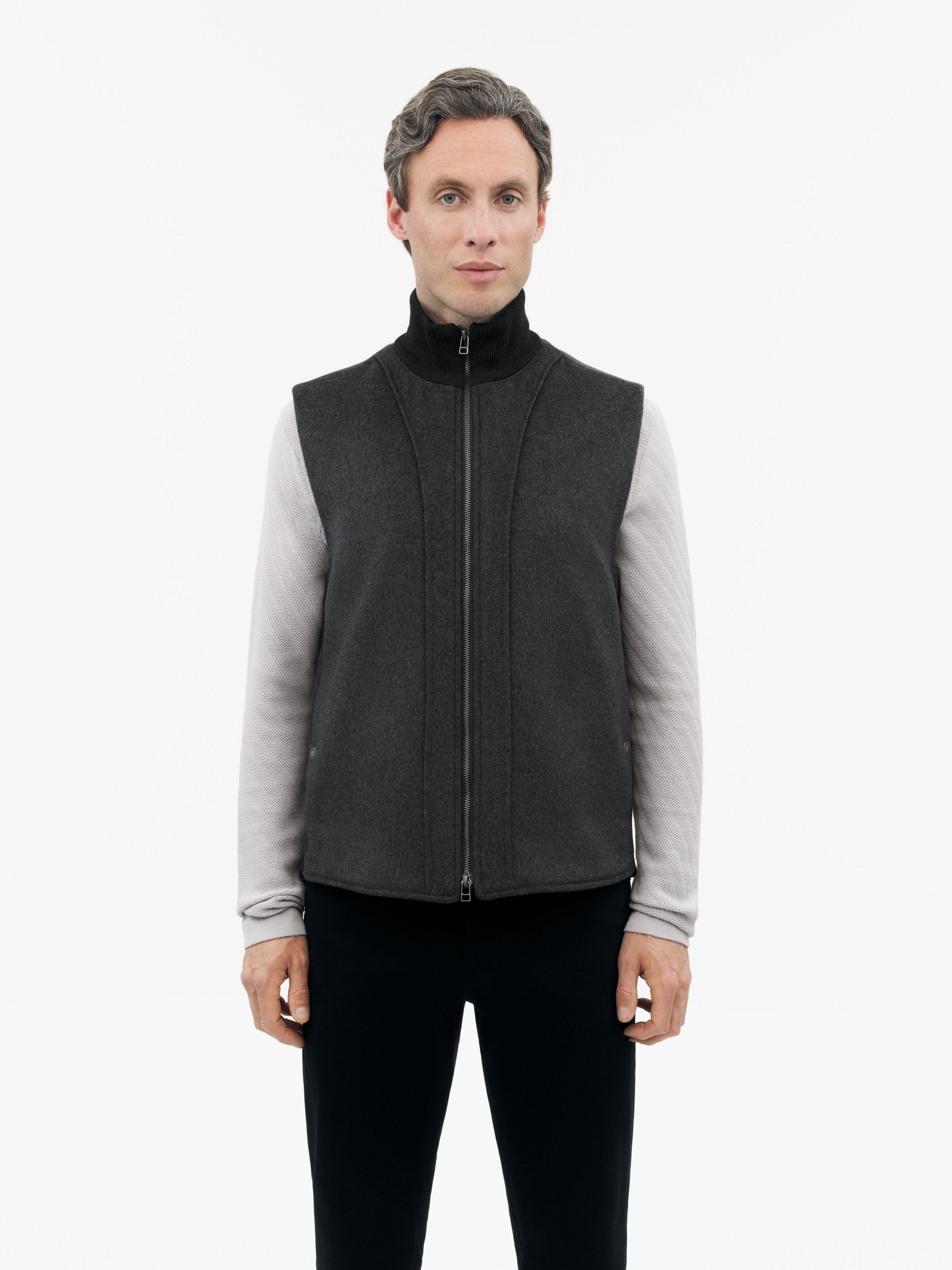 Gilet Elier En Laine Mélangée