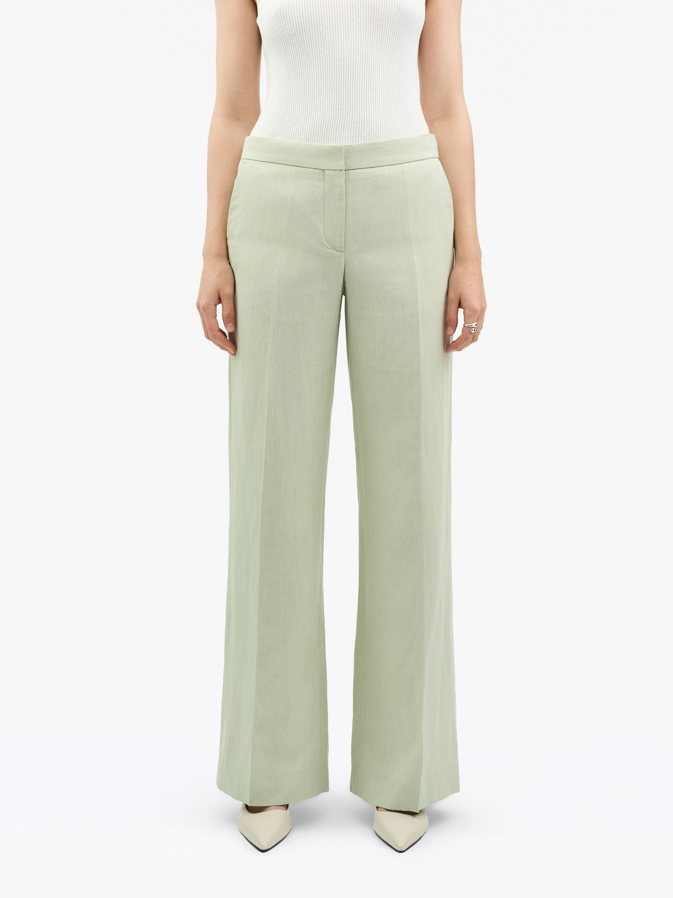 Irit Linen Blend Trousers