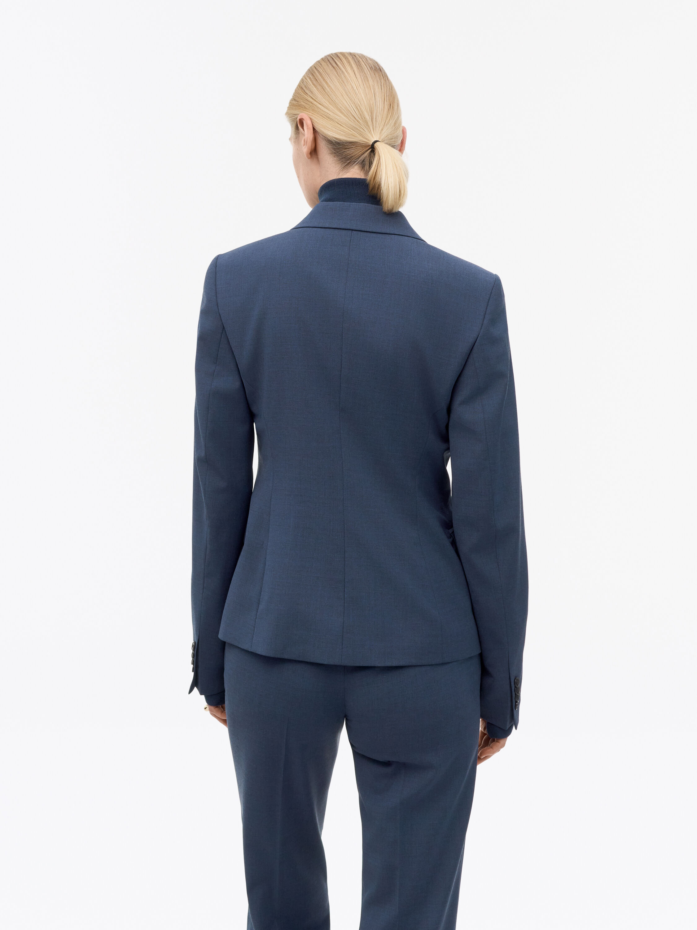 Nancy Blue Wool Suit