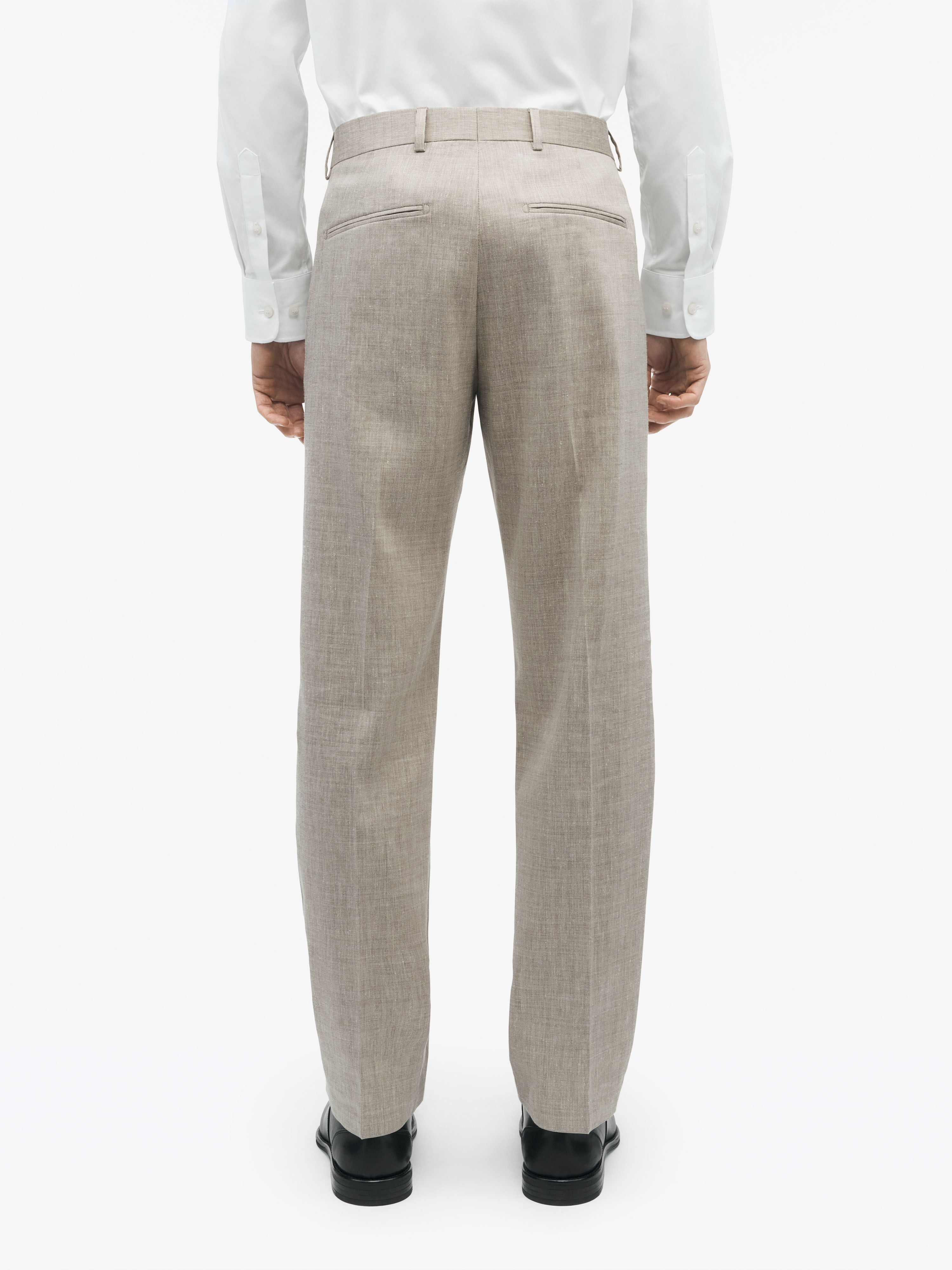 Tense Linen Blend Trousers