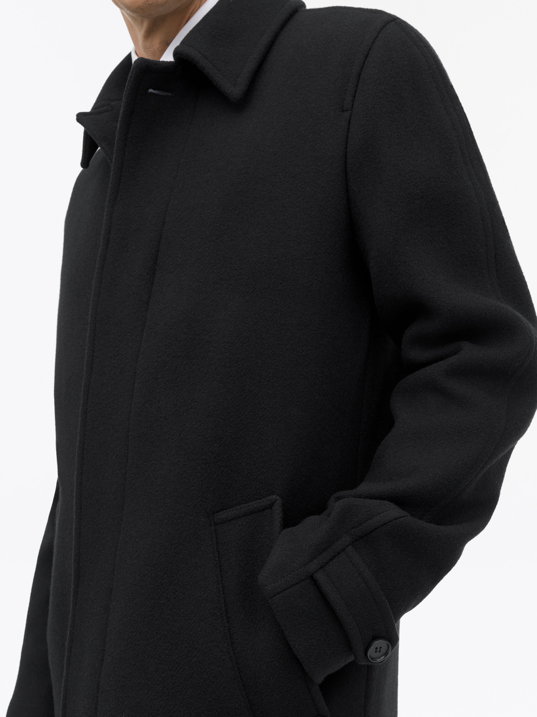 Carlton W Wool Coat