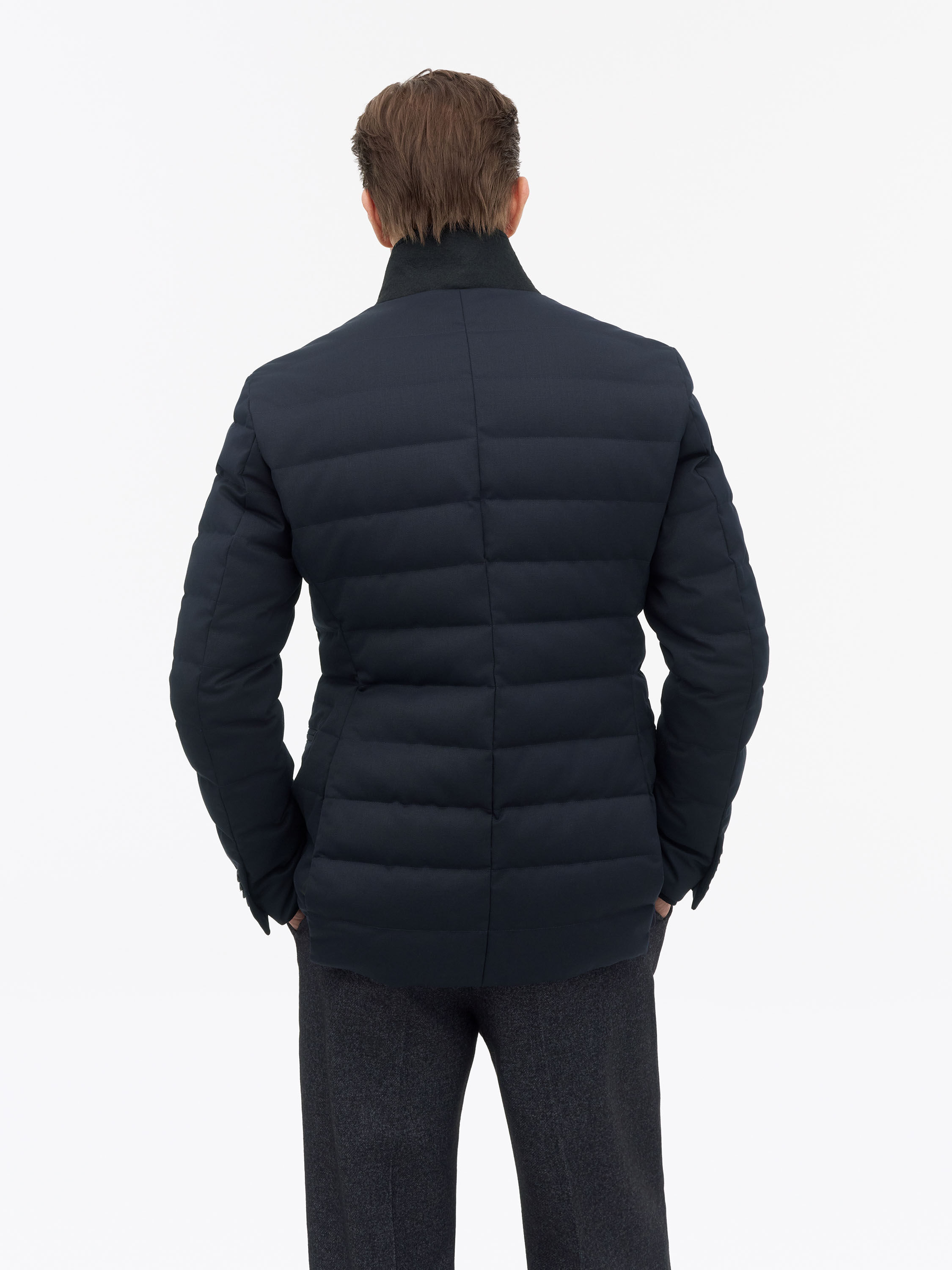 Edwin RDS Taillierte Daunenjacke