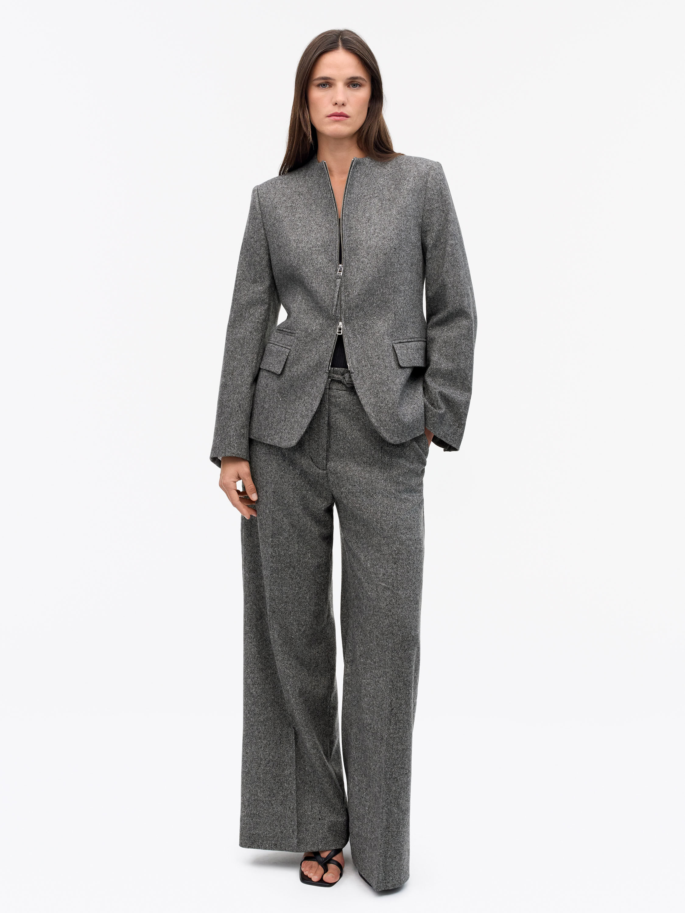 Elisa Brushed Wool Jacket
