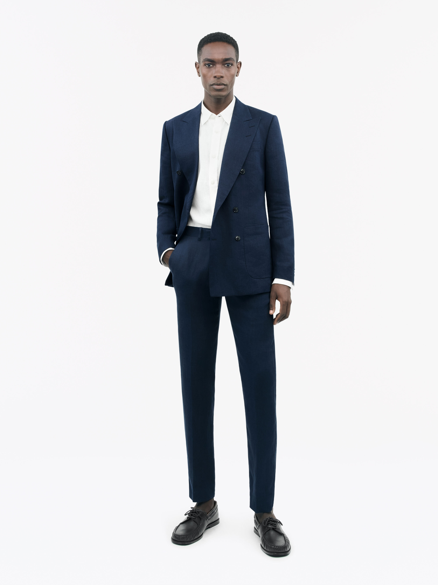 Tenuta Slim-Fit Linen Trousers