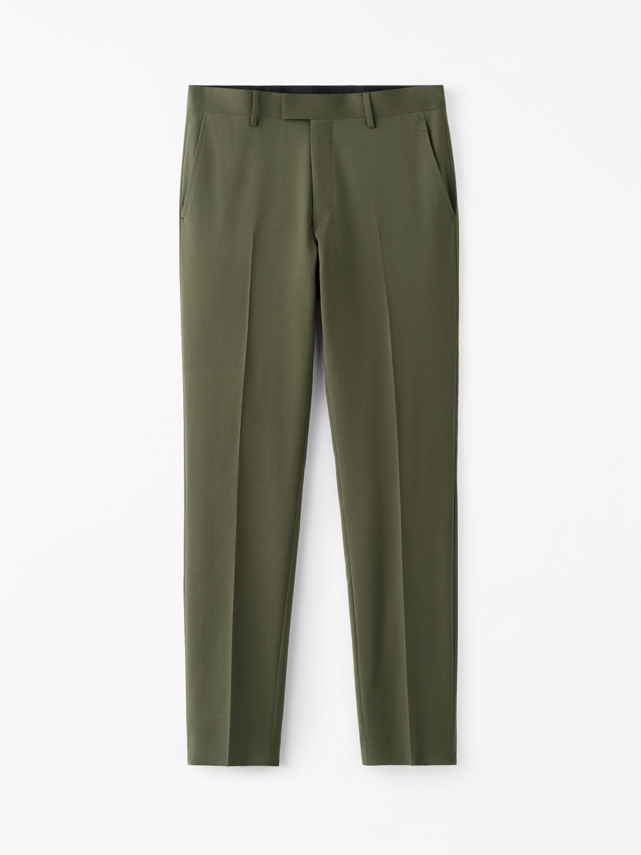 Tenuta Slim-Fit Wool Trousers